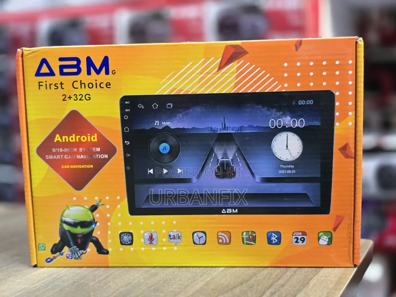 9" Android Radio With Apple Carplay/Android Auto- 2gb/32gb