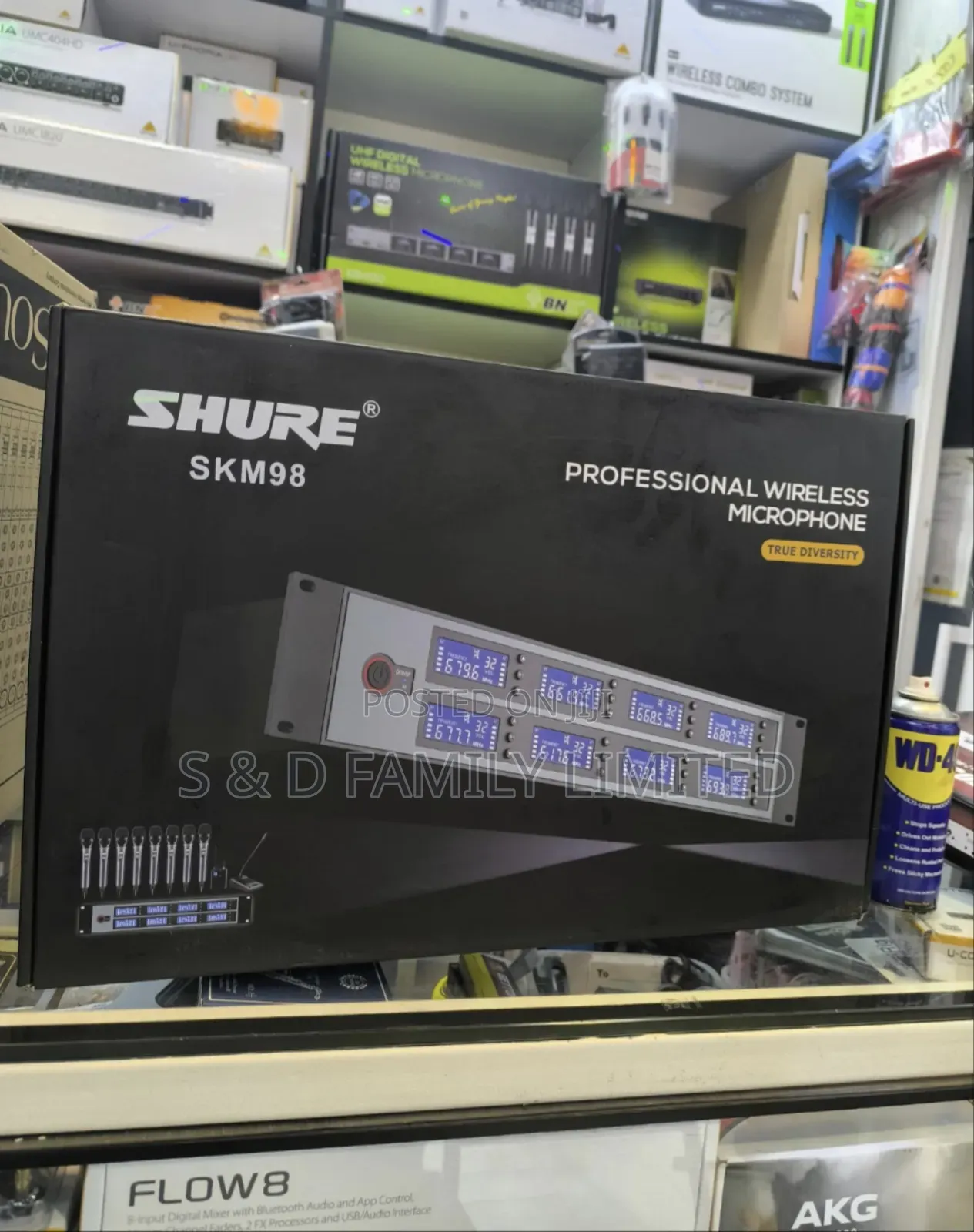 Shure SKM98 Eight in One Wireless Microphone