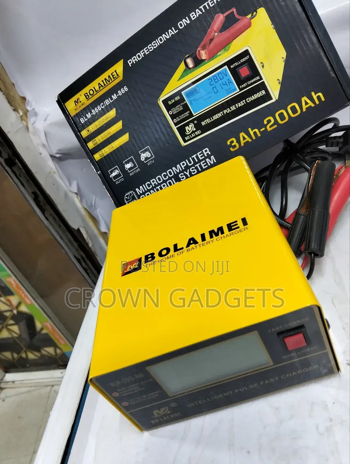 Battery Charger 12-24 Volts