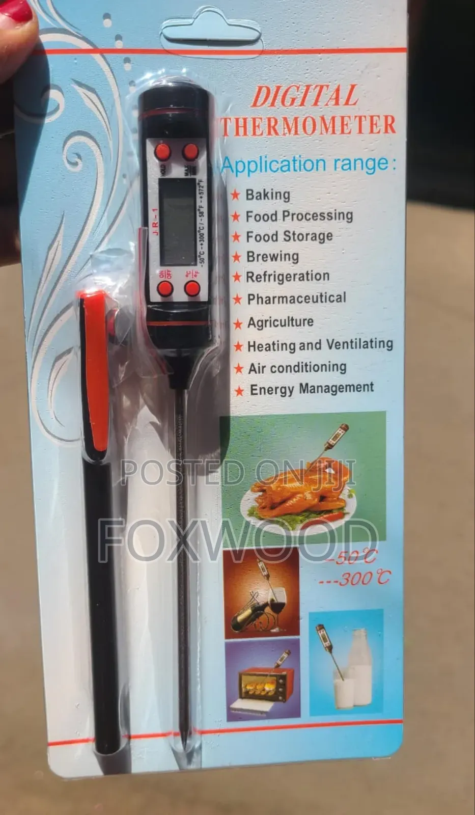 LCD Display Kitchen Thermometer