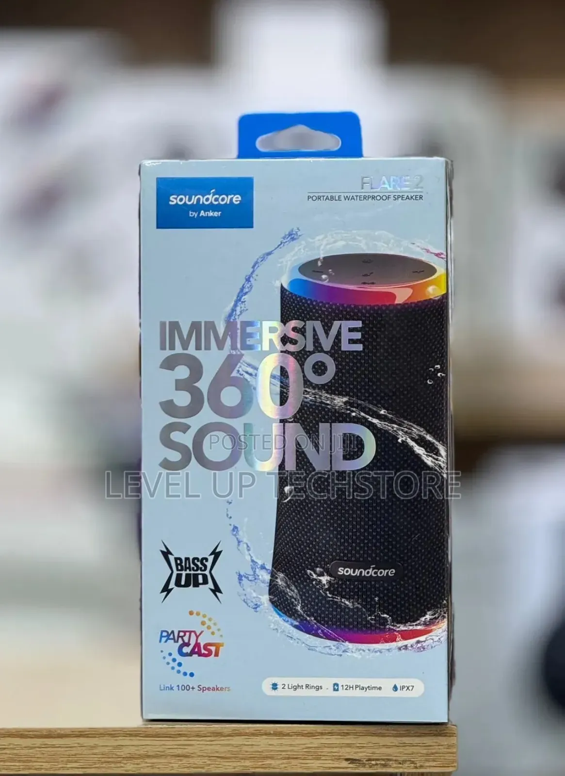 Anker Soundcore Flare 2 Bluetooth Speaker - Brand New
