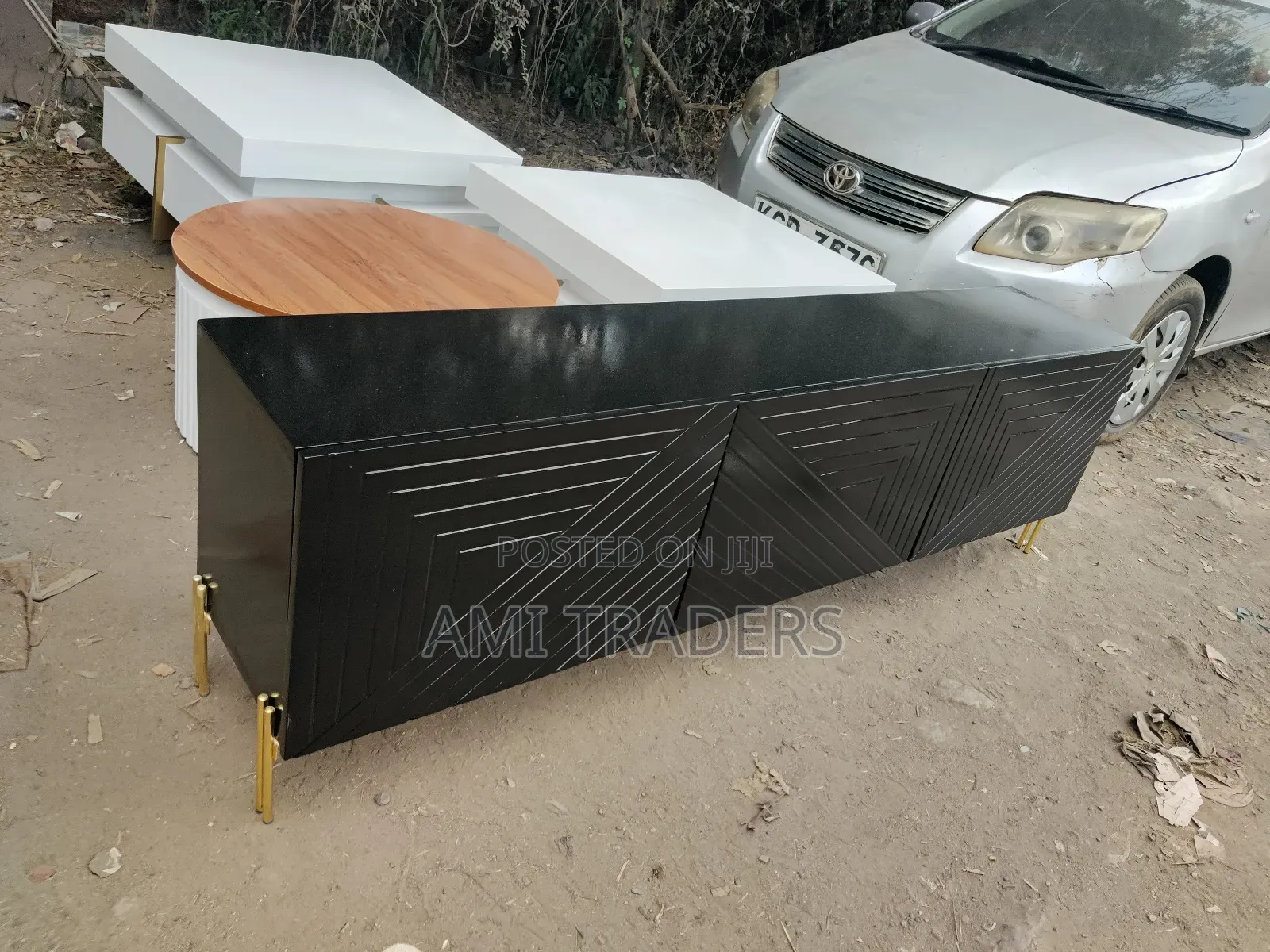 Black Tv Stand (6ft)