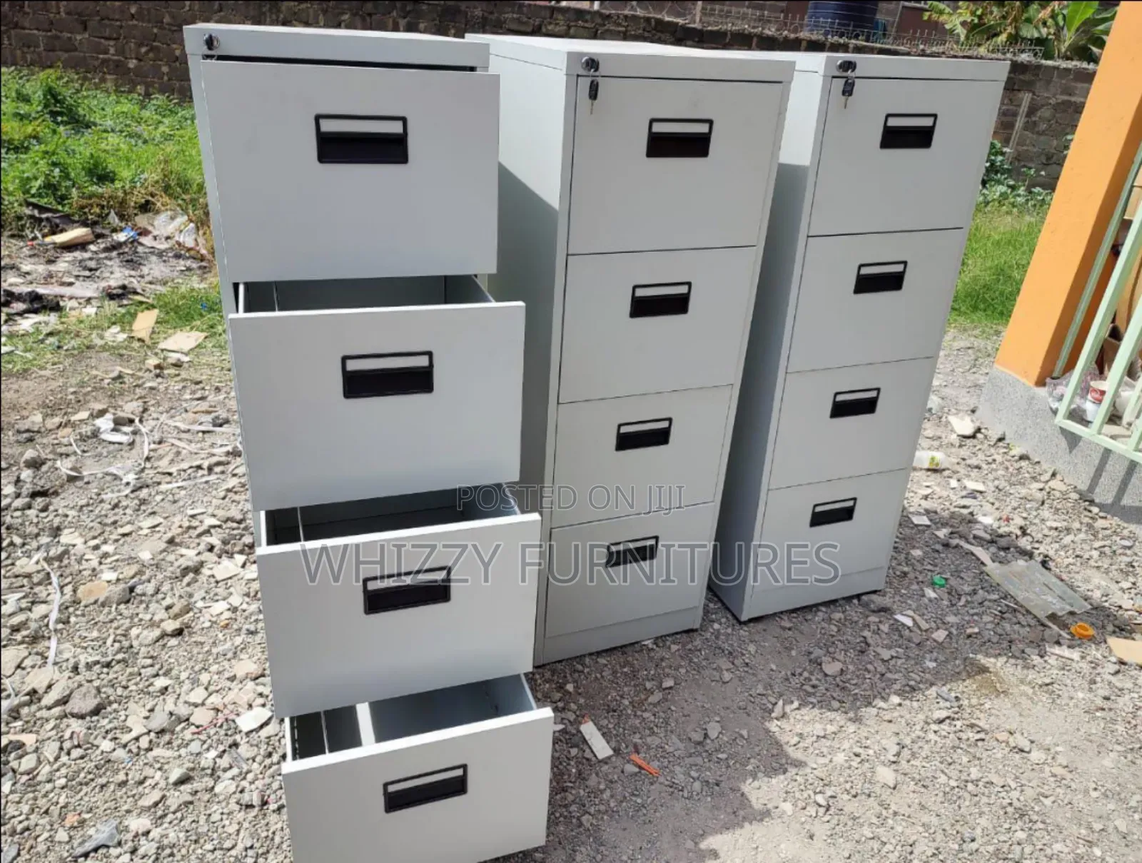 Four Drawer File Box