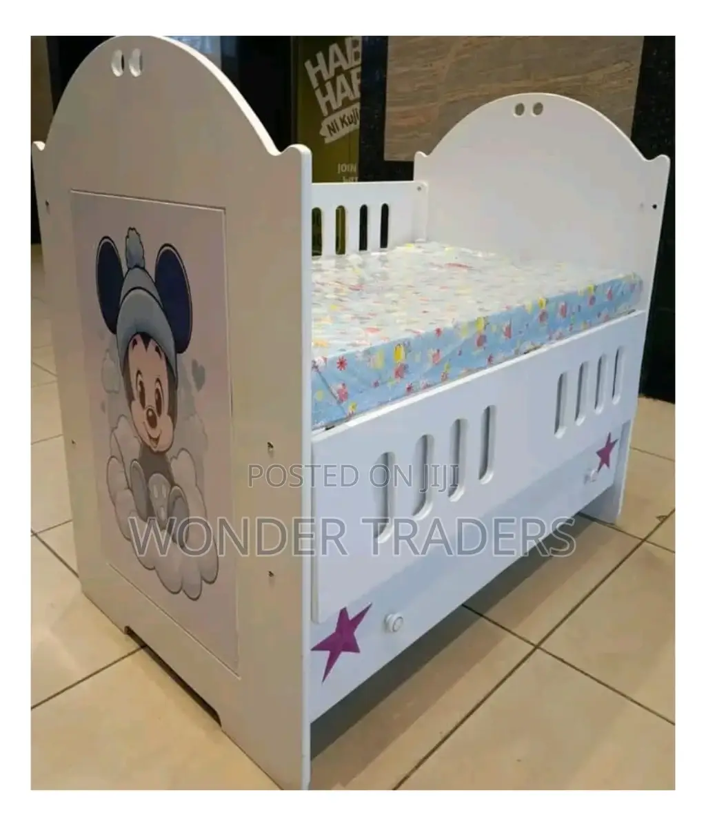 *MDF Cot With Matress