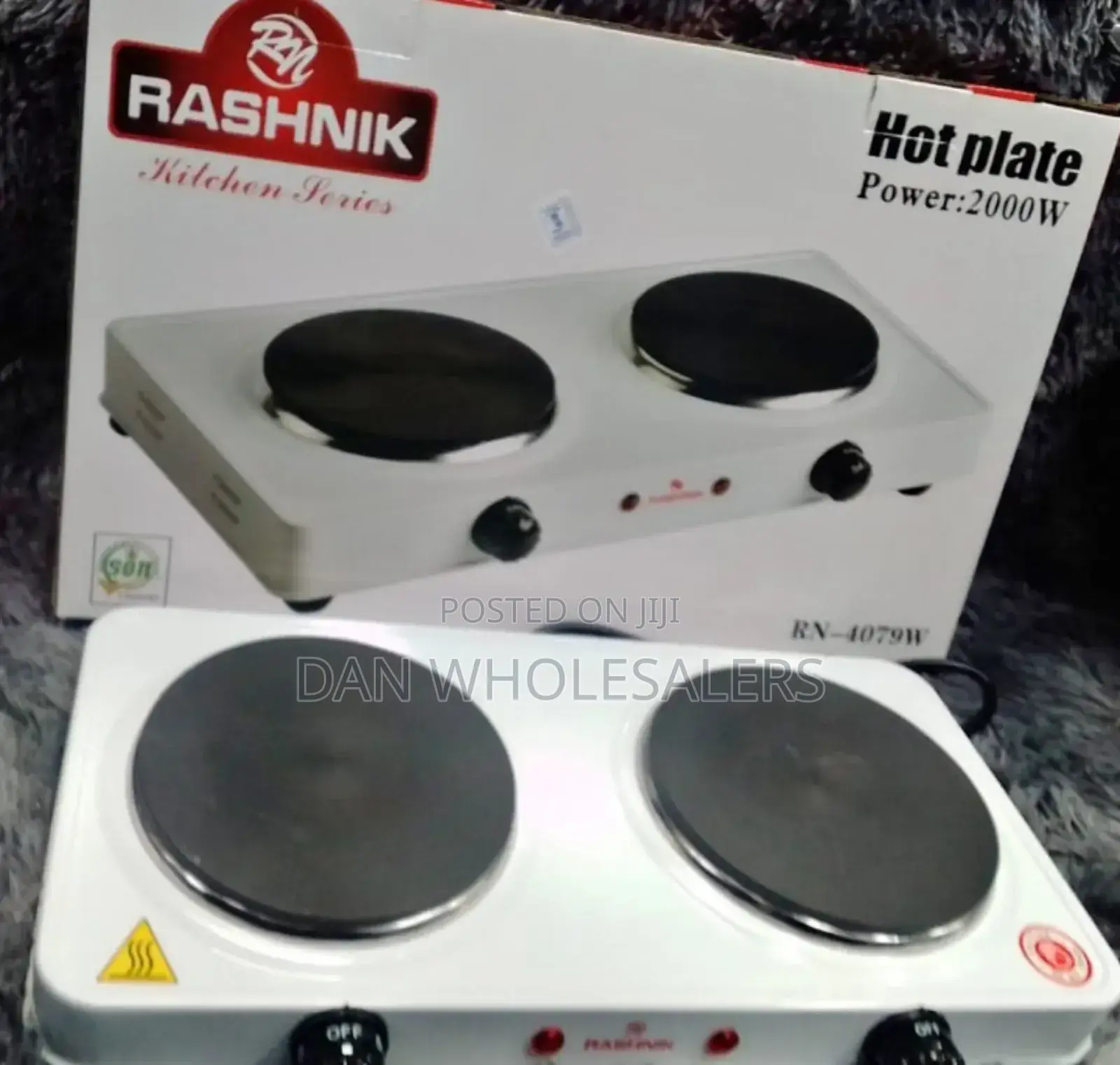 Rashnik Double Hot Plate Cooker
