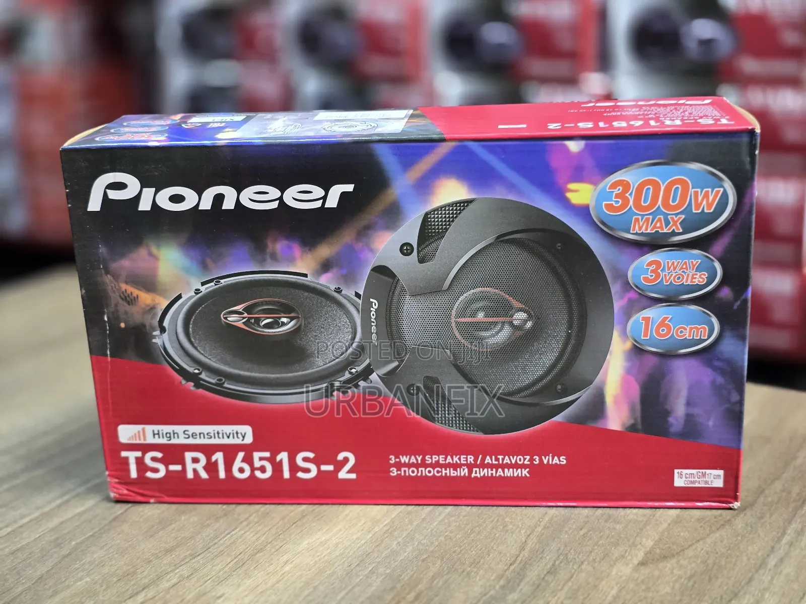 Pioneer TS-R1651S 300watts 6 Inch Midrange Speakers