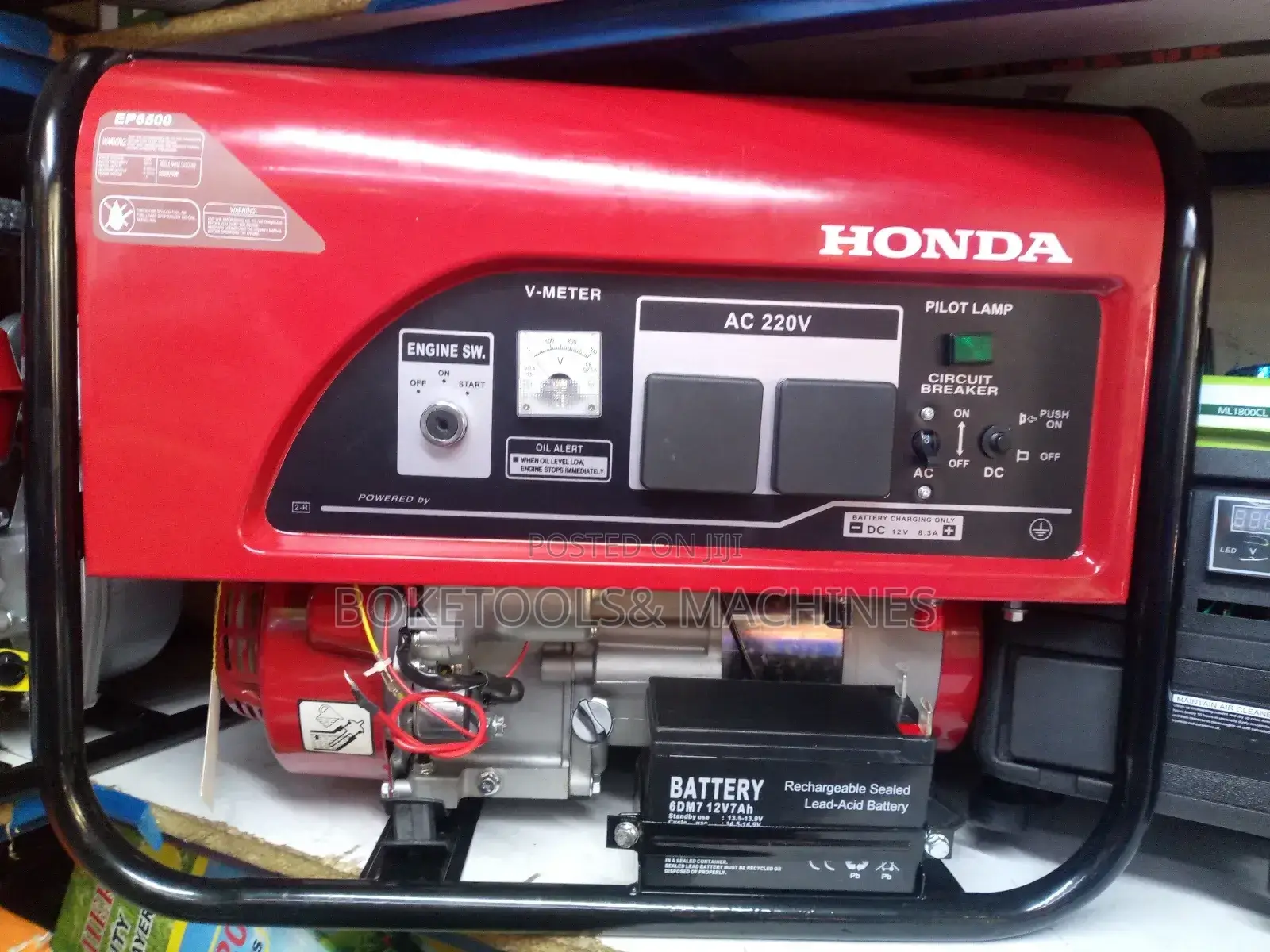 Heavy-Duty Honda 7KVA Petrol Generator