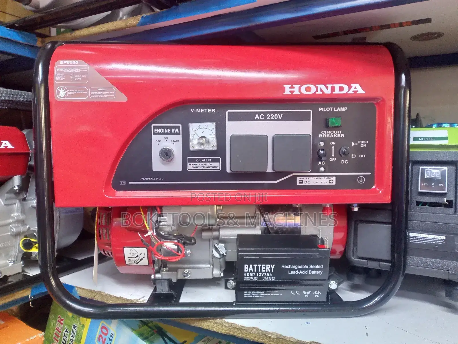 Heavy-Duty Honda 7KVA Petrol Generator