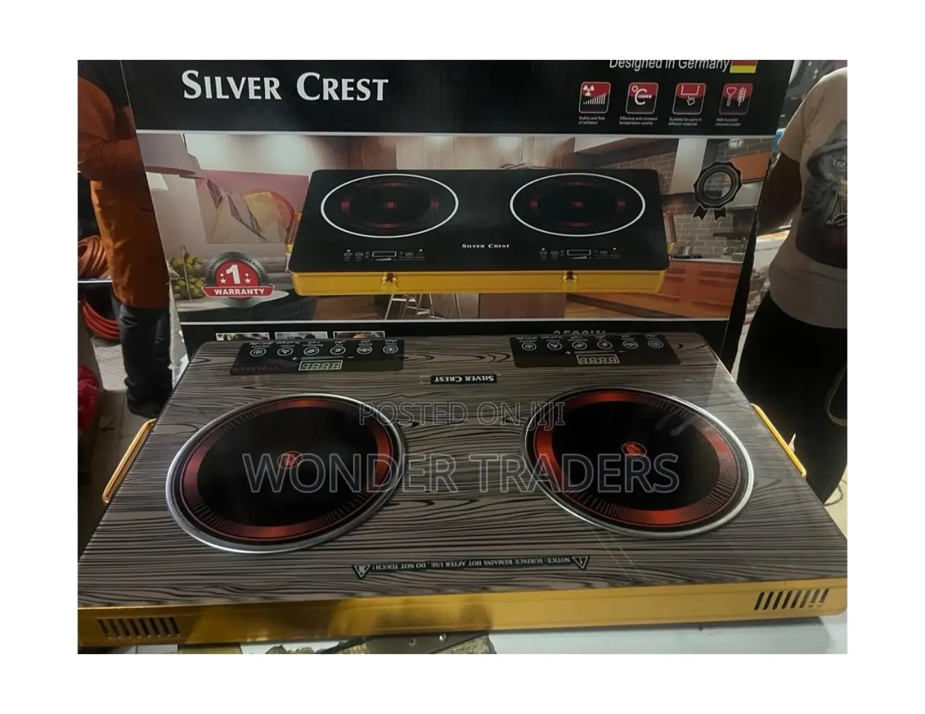 Silver Crest Induction Cooker Double 3500w