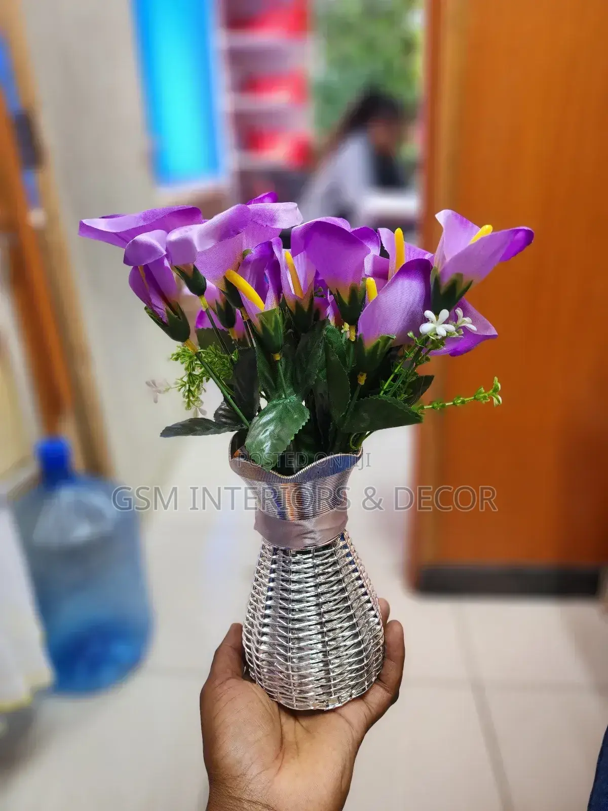 Artificial Flowers Purple