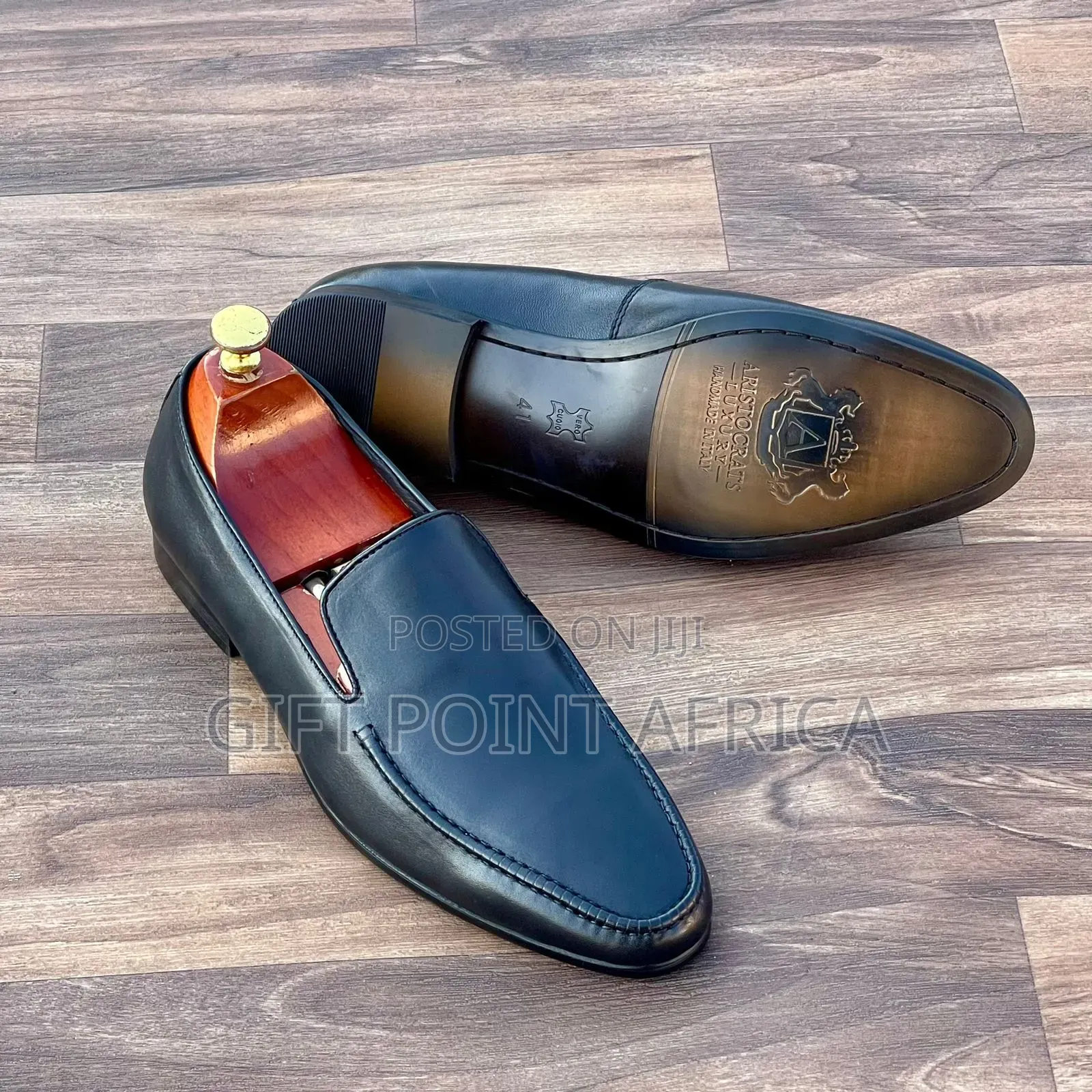 Black Aristocrats Italian Official Leather Shoes