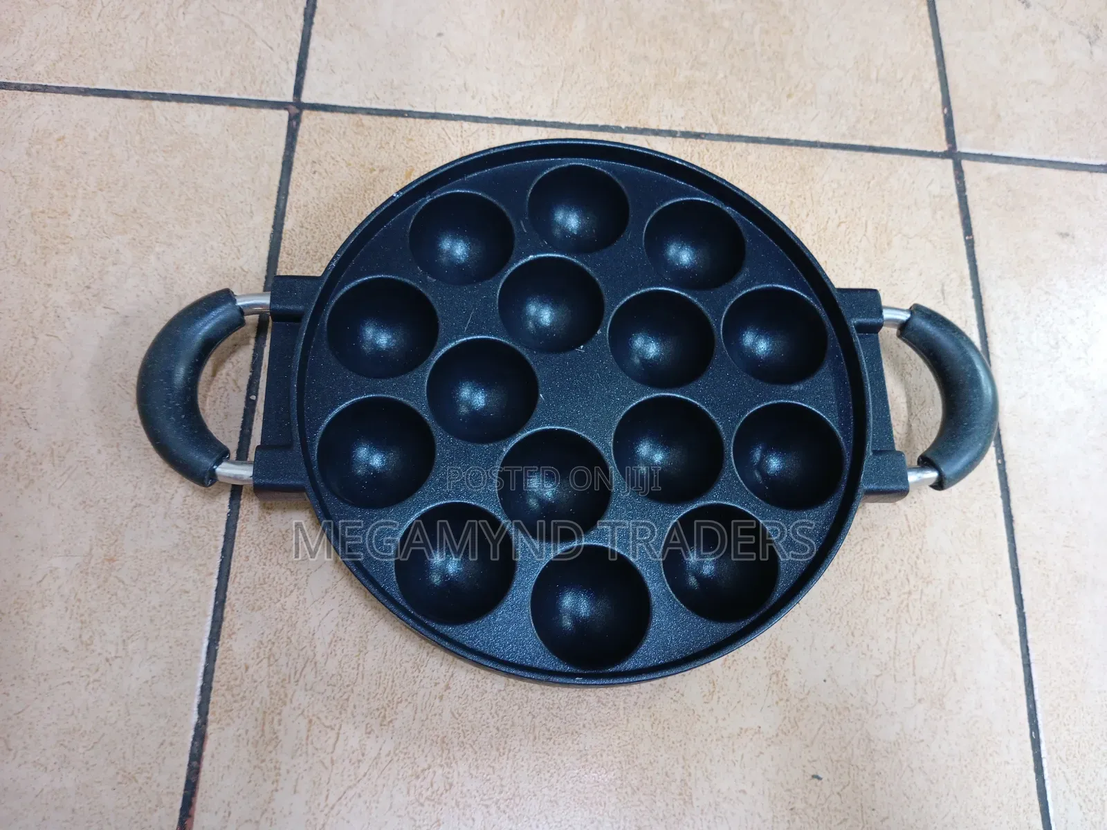 Vitumbua Pan 15 Holes/Nonstick Vitumbua Pan