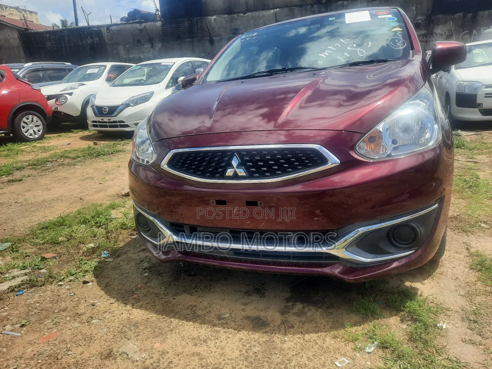 Mitsubishi Mirage GT 2017 Red