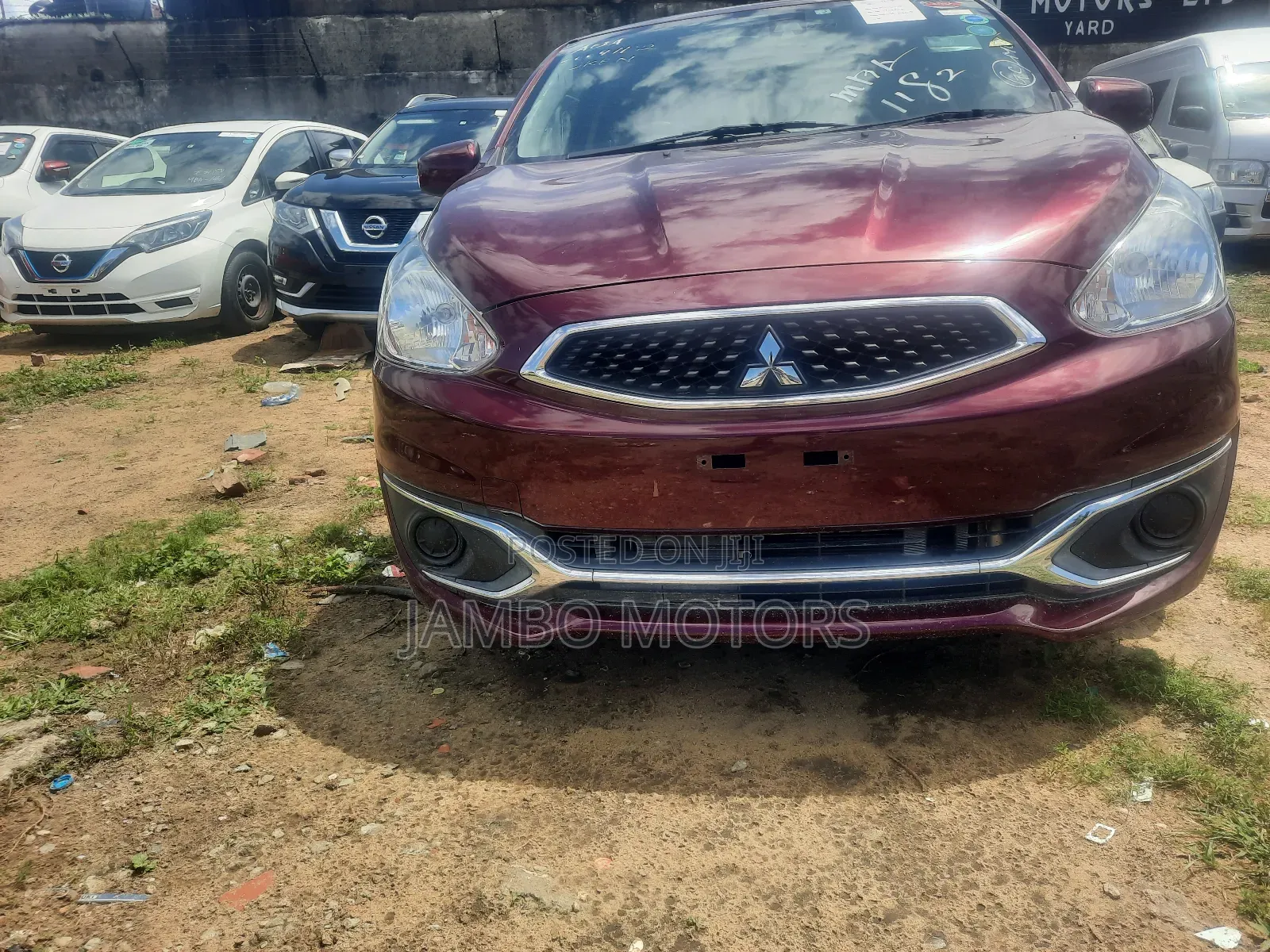 Mitsubishi Mirage GT 2017 Red