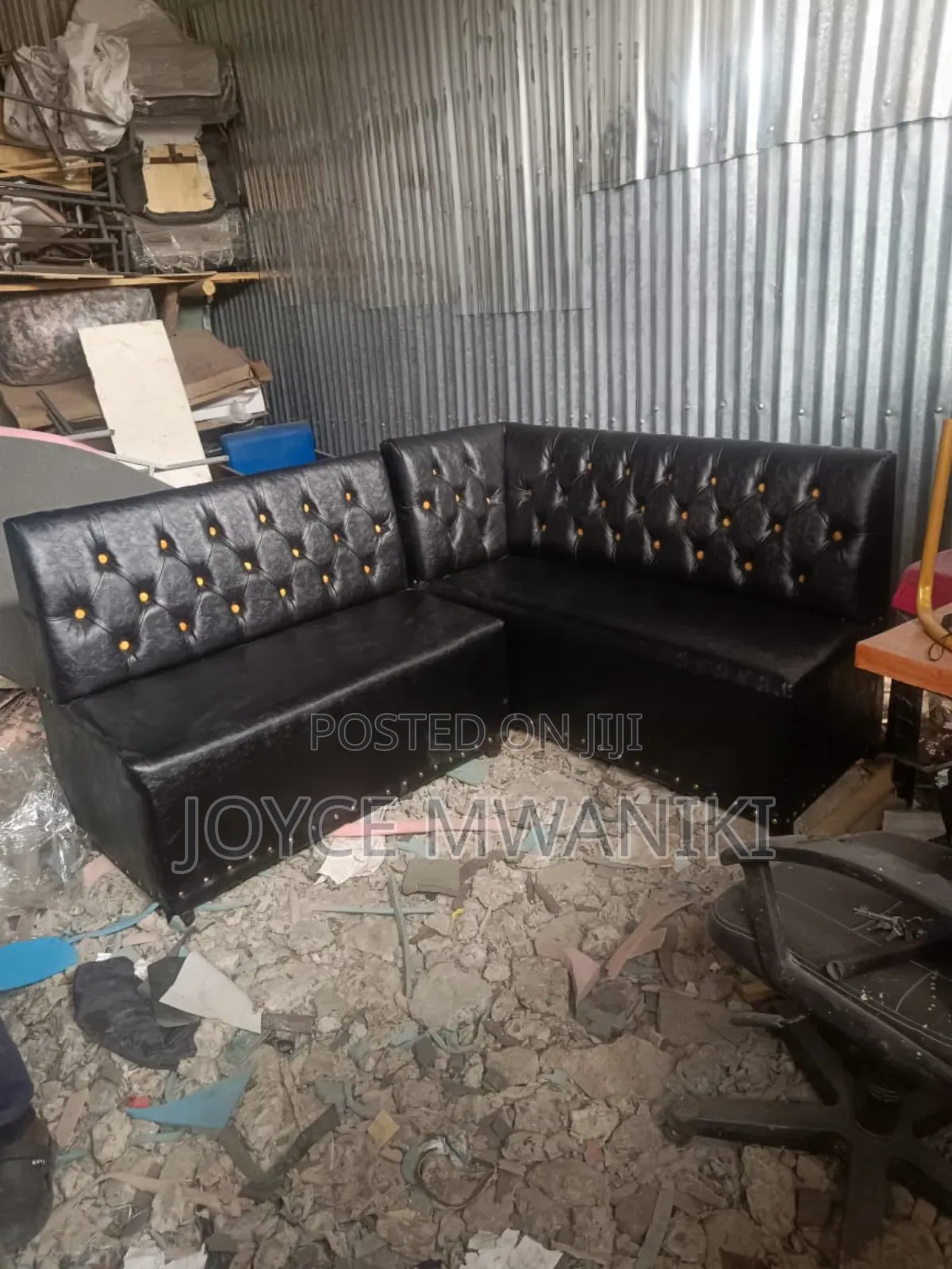 Restaurant L Shape Couch 