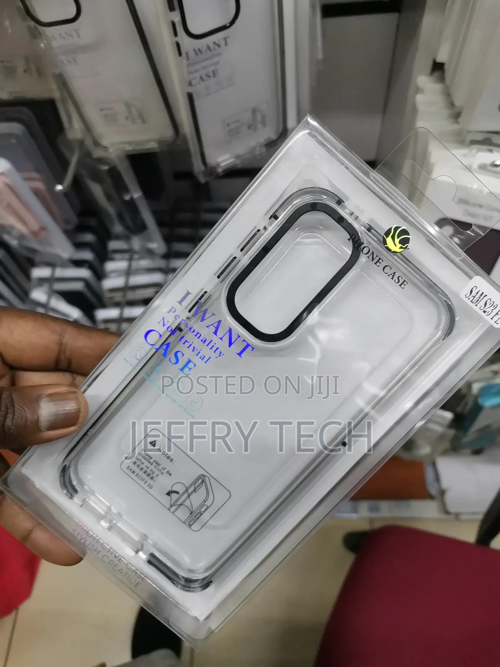 Samsung S23 FE Original Transparent Back Cover