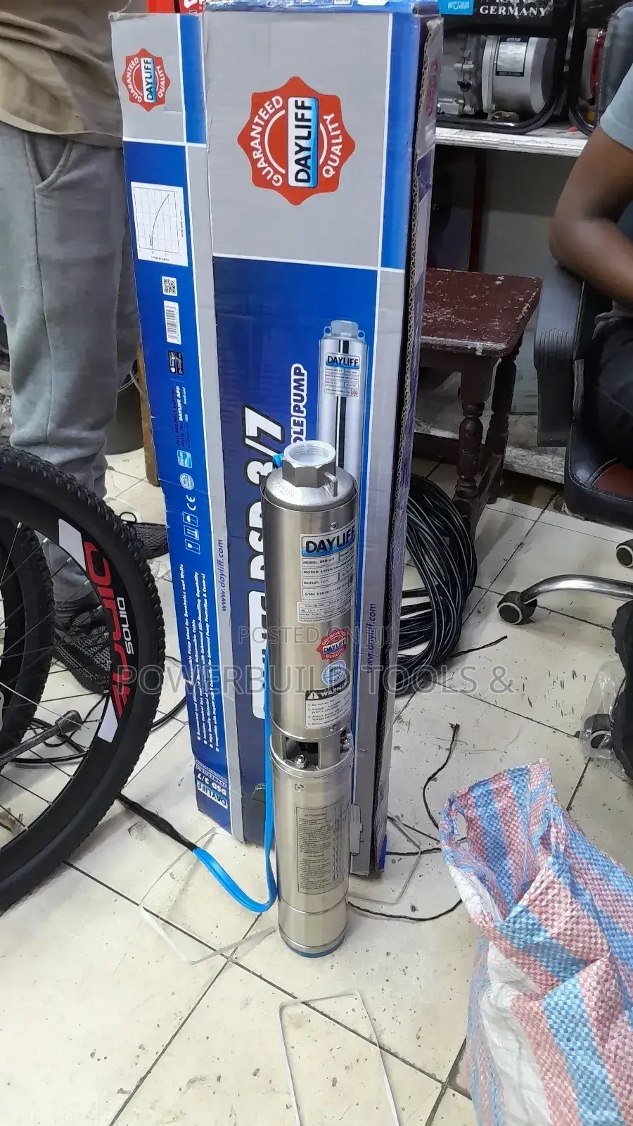 1.25 Dayliff Submersible Pump 0.5hp