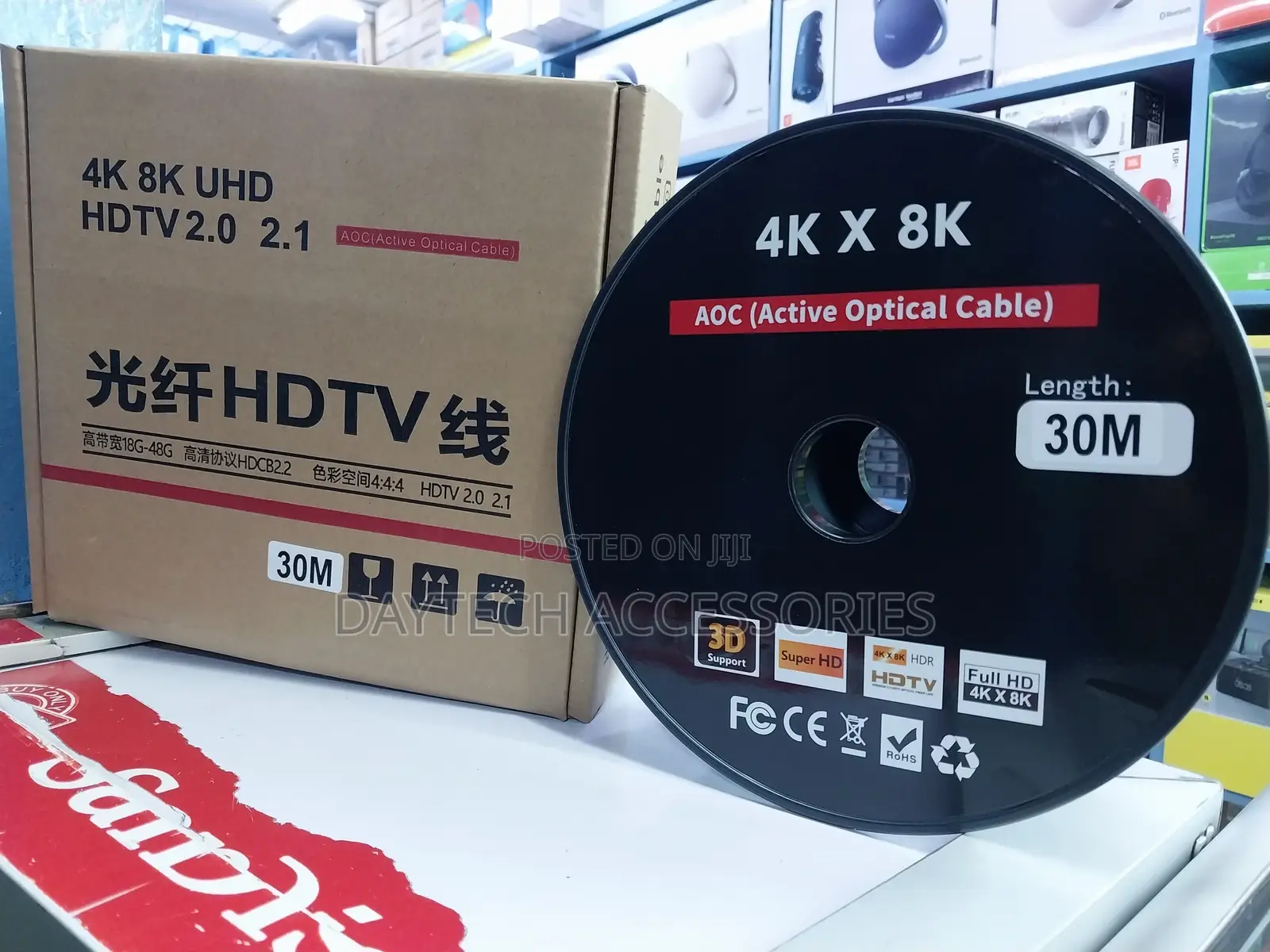 30m Active Optical Hdmi 2.0 Cable (18gbps at 60hz)