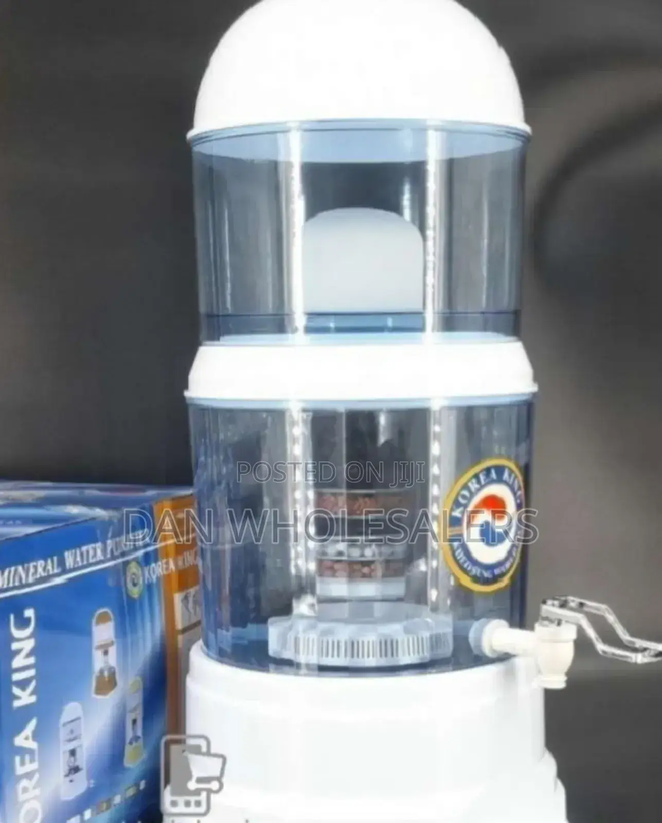 Korea King Camping/Hiking Water Purifier With Dispensing Tap