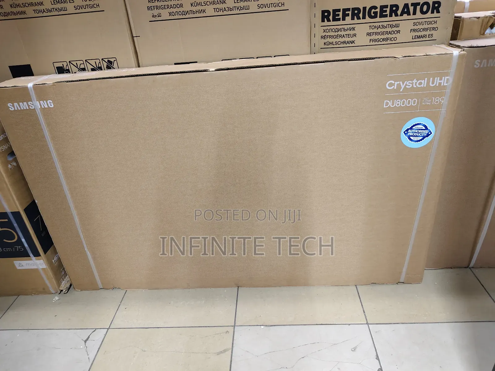 Samsung 75′′ Du8000 Crystal Uhd Smart Tv – 75du8000