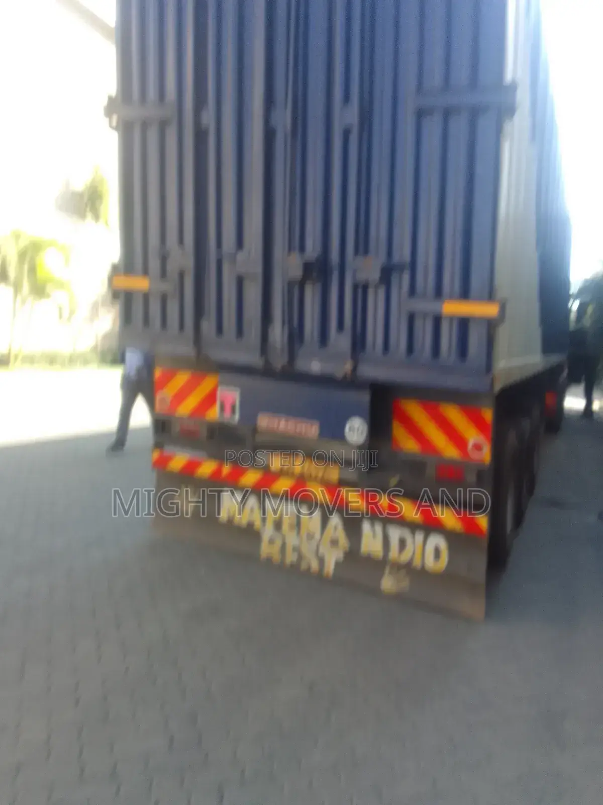Box Body Trailer at Hand for Logistic Jobs