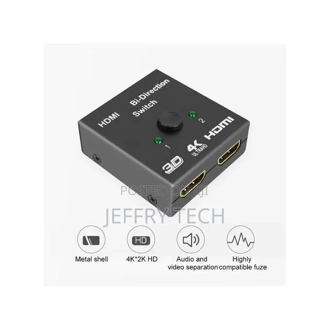  HD Video Smart Two-Way HDMI Switcher