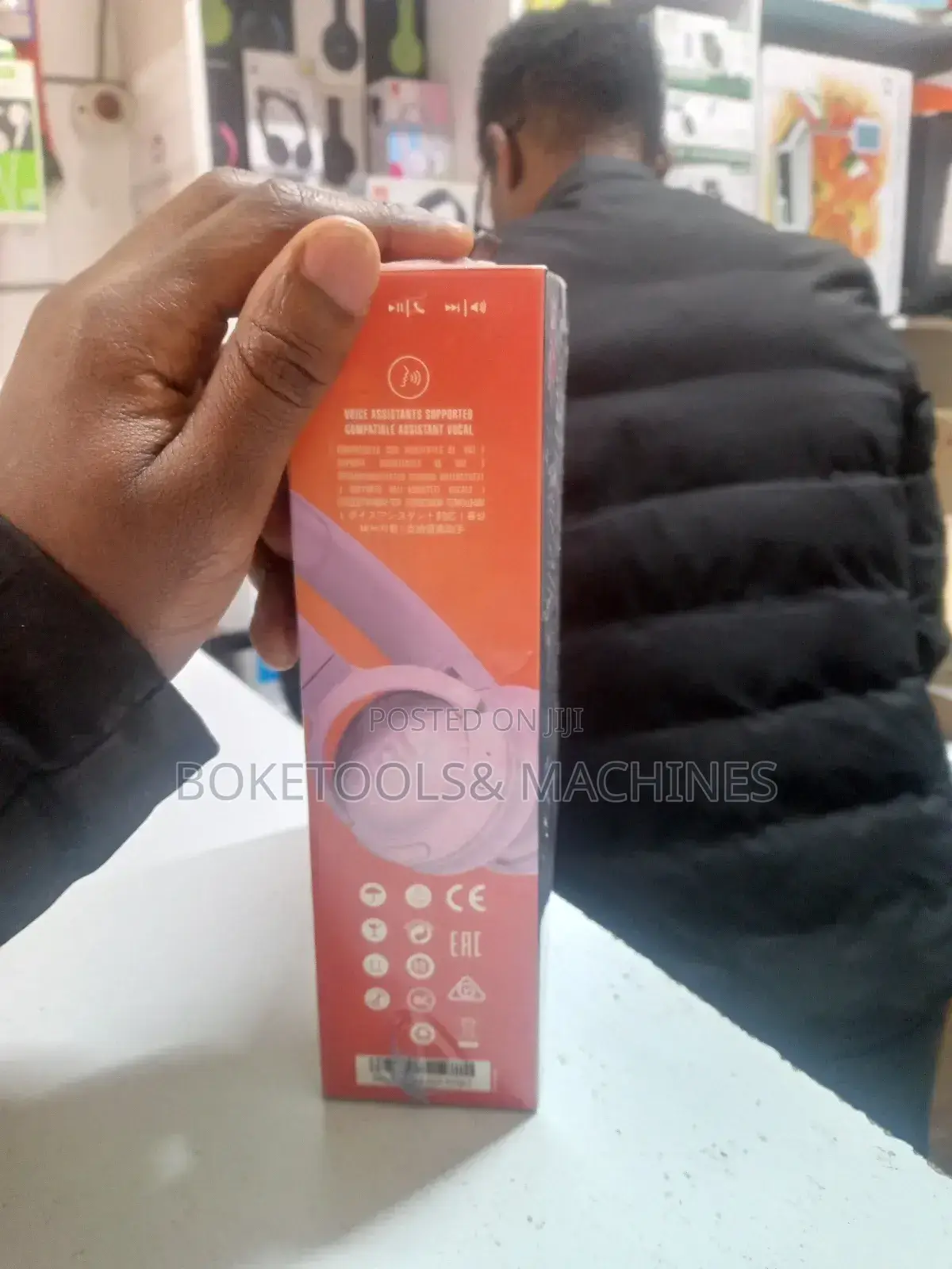 Pink JBL Smart Headphones Tune510