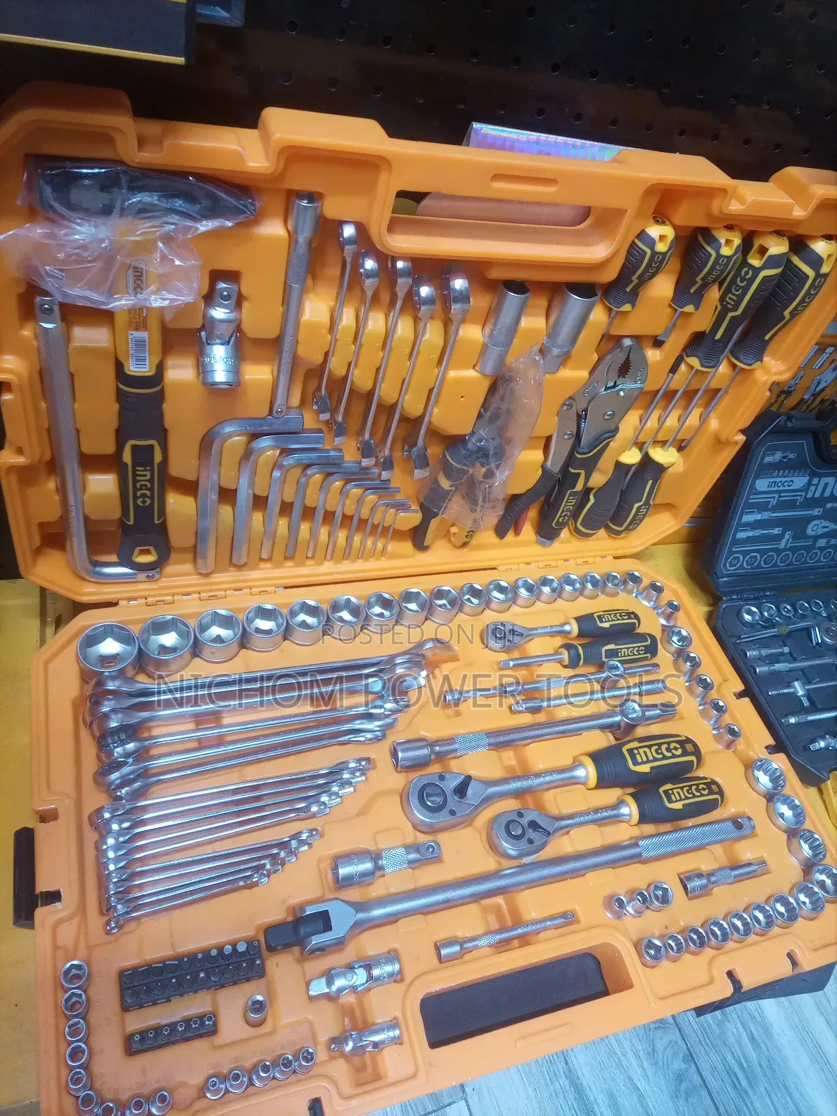 Complete 142pcs Ingco Toolbox/Ingco Toolset