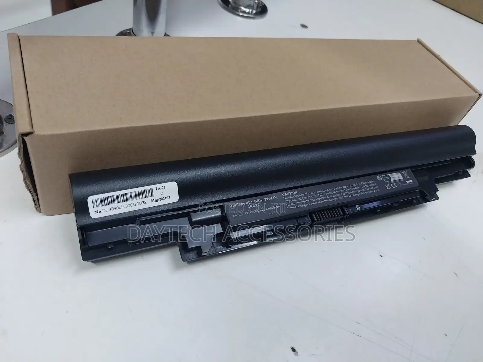 Dell Latitude 3340 3350 Compatible Laptop Battery 7wv3v Jr6x