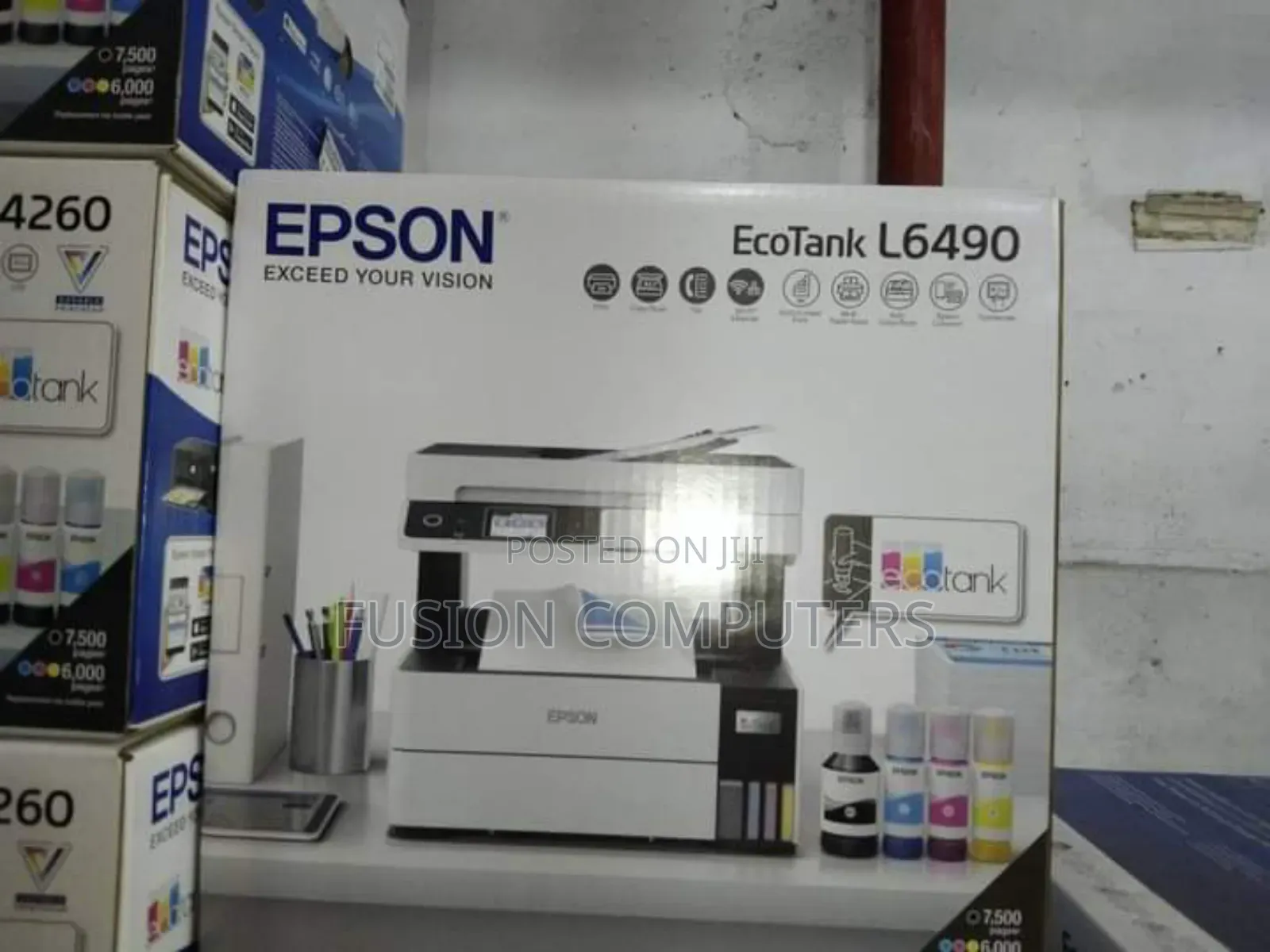 Epson L6490 Ink Tank Printer, Print, Copy,Duplex Printing