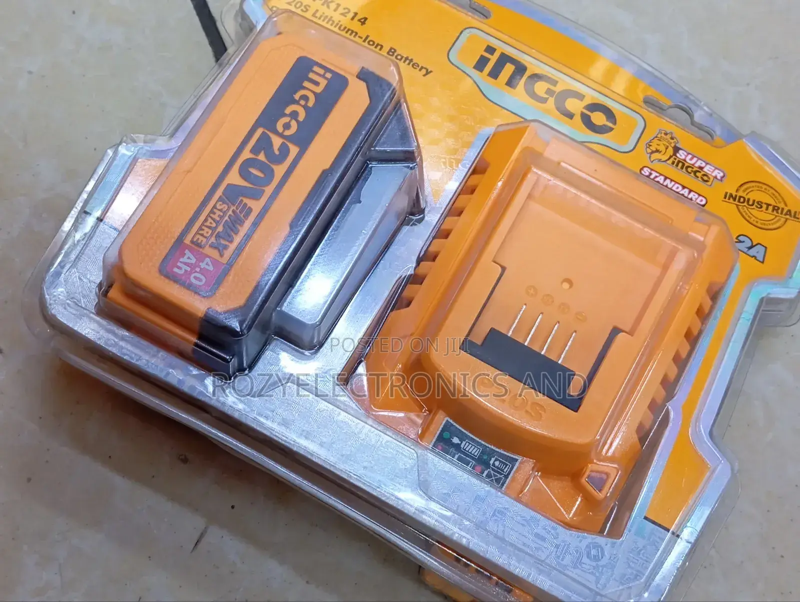 Lithium Ion Battery Charger 20v and Changer 20v