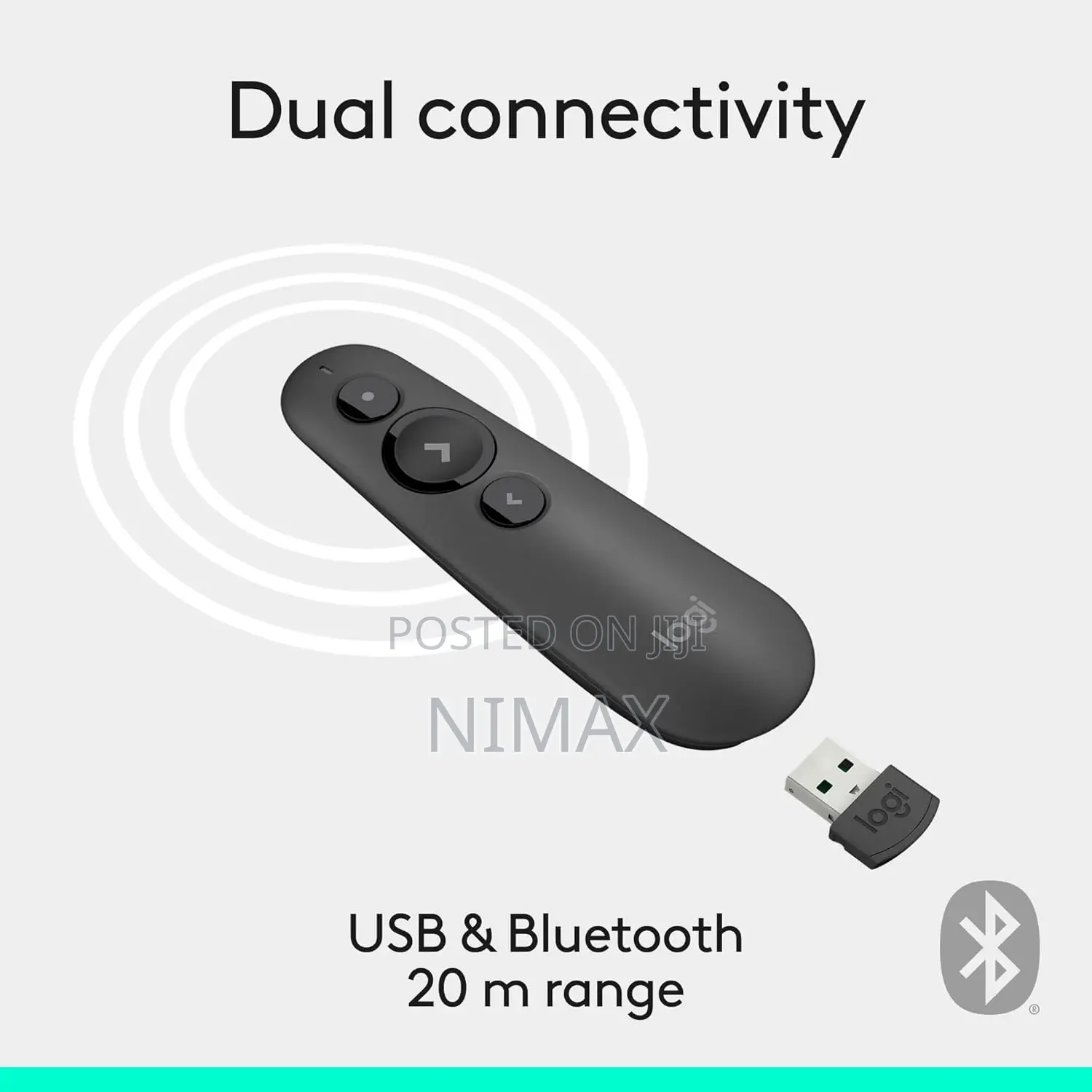 Logitech R500s Laser Presentation Remote Clicker