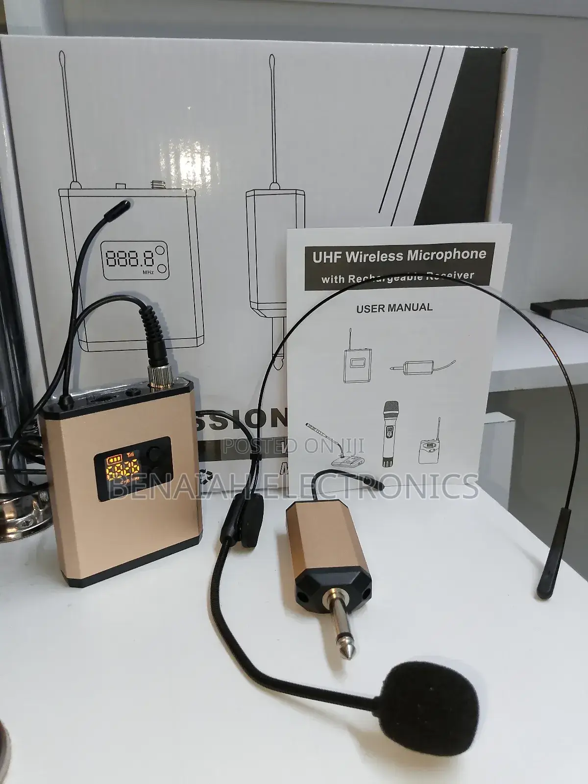 Stable Professional Wireless Headset Microphone