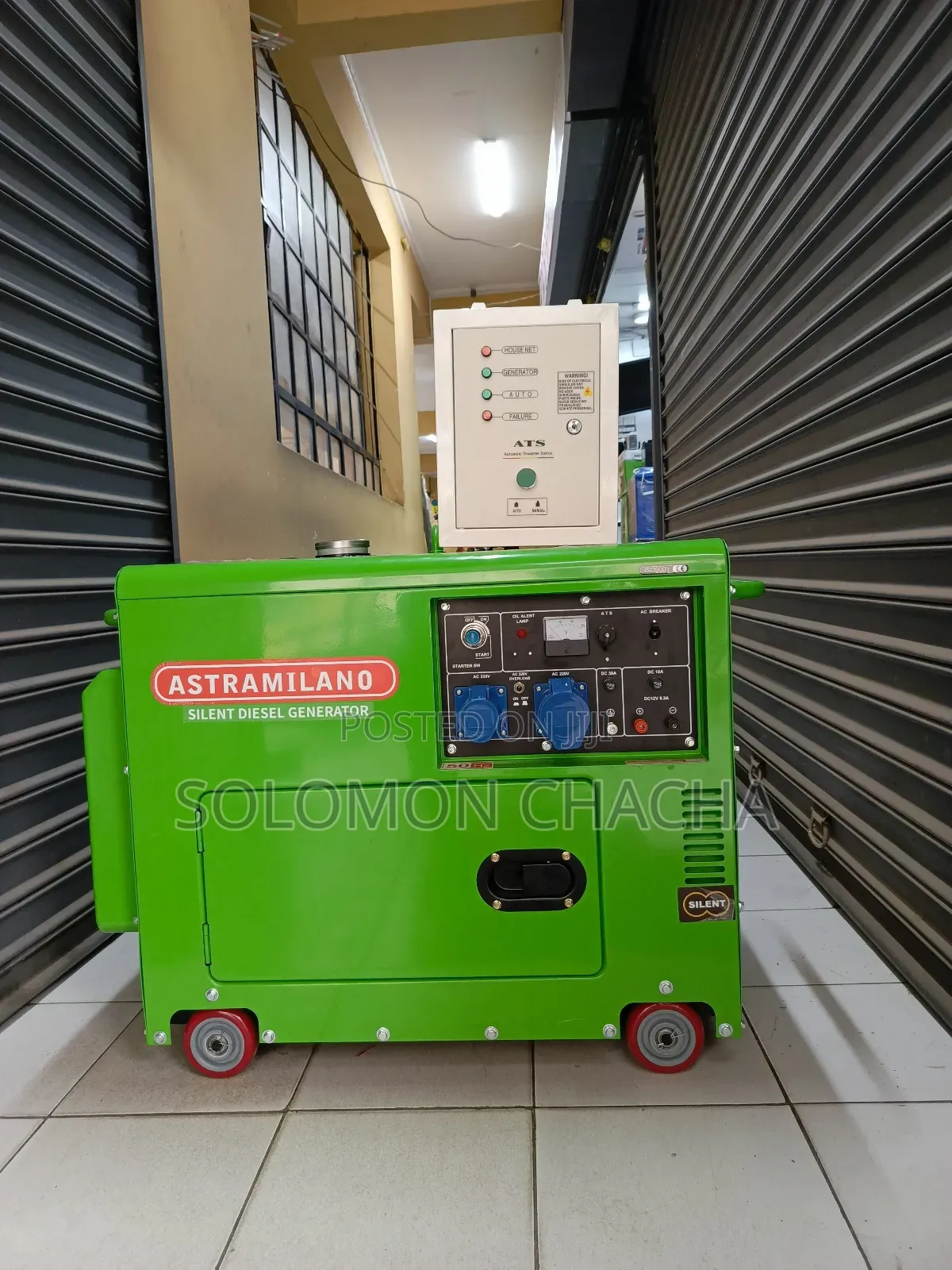 Astramilano 12kw With Free Ats Diesel Generator Available