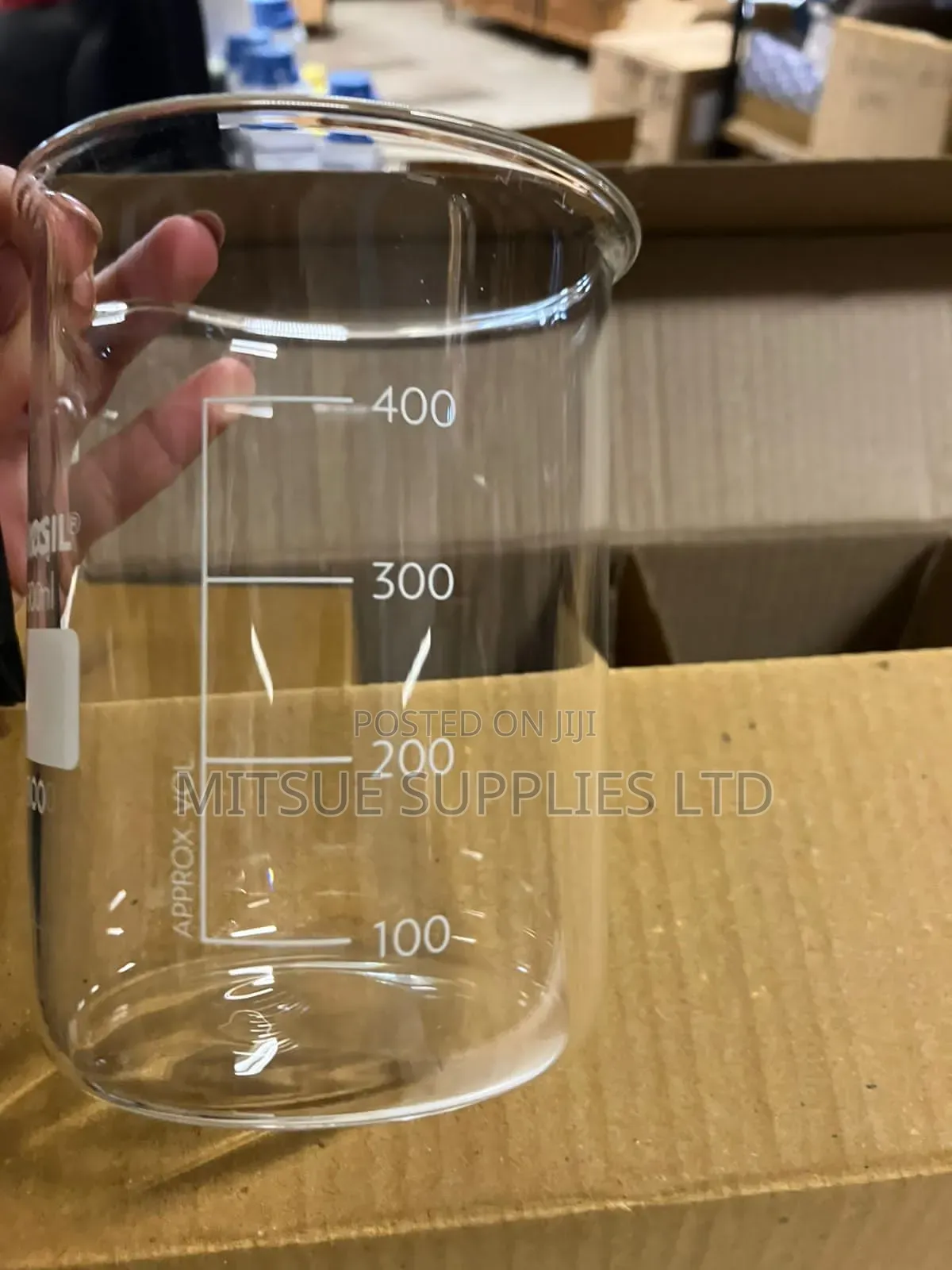 Borosil Beaker Good for Heating 500ml
