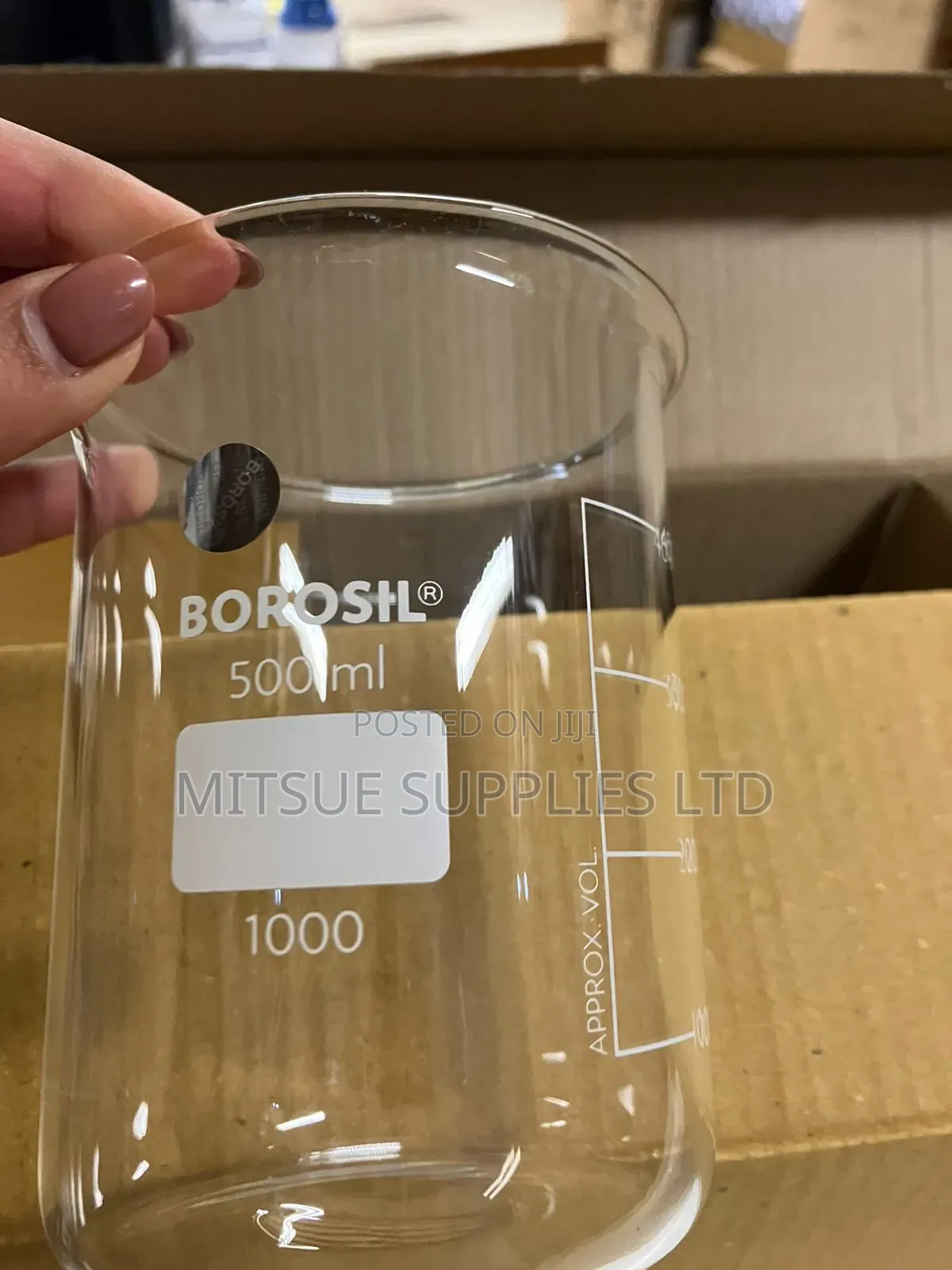 Borosil Beaker Good for Heating 500ml