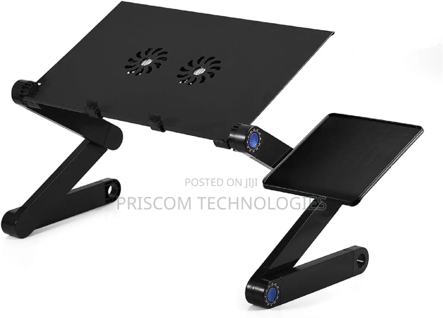 Adjustable Portable Laptop Stand With Mouse Pad Cooling Fan