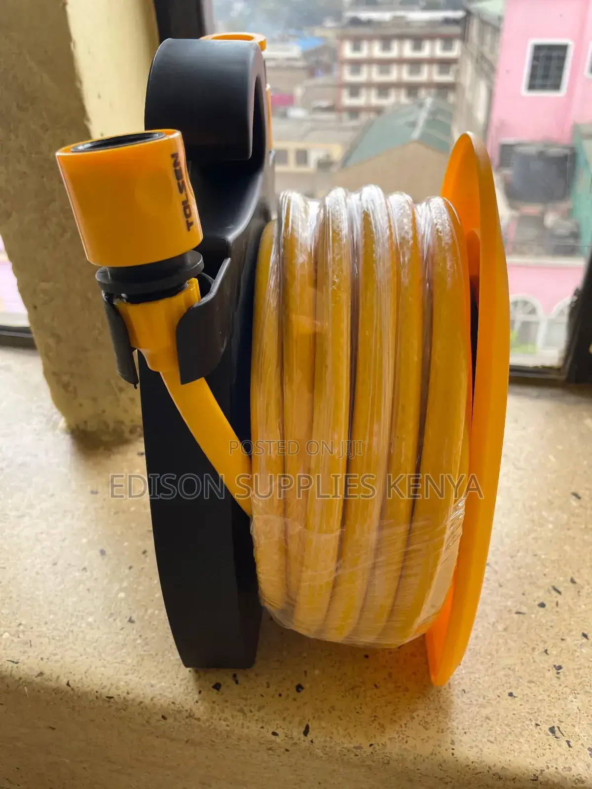 Hose Reel Tolsen Mini Garden Hose Pipe Set 57225