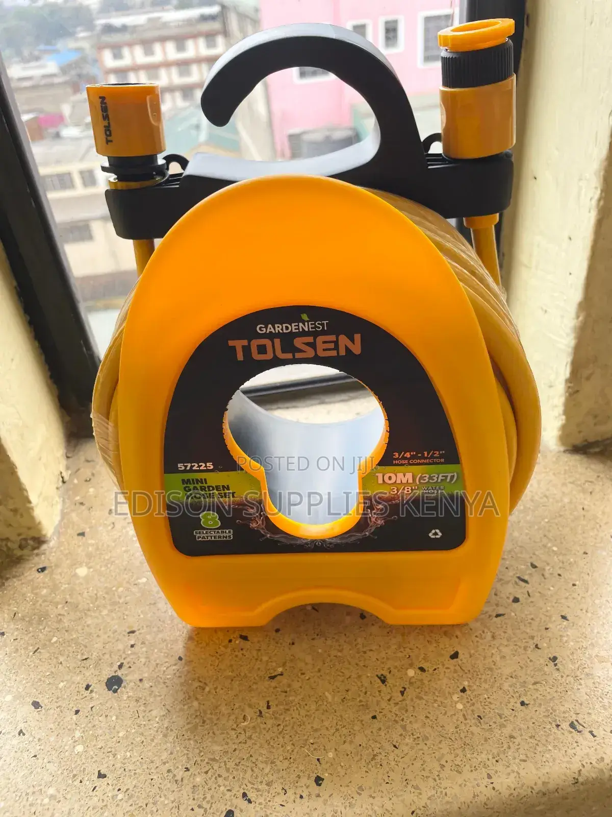Hose Reel Tolsen Mini Garden Hose Pipe Set 57225