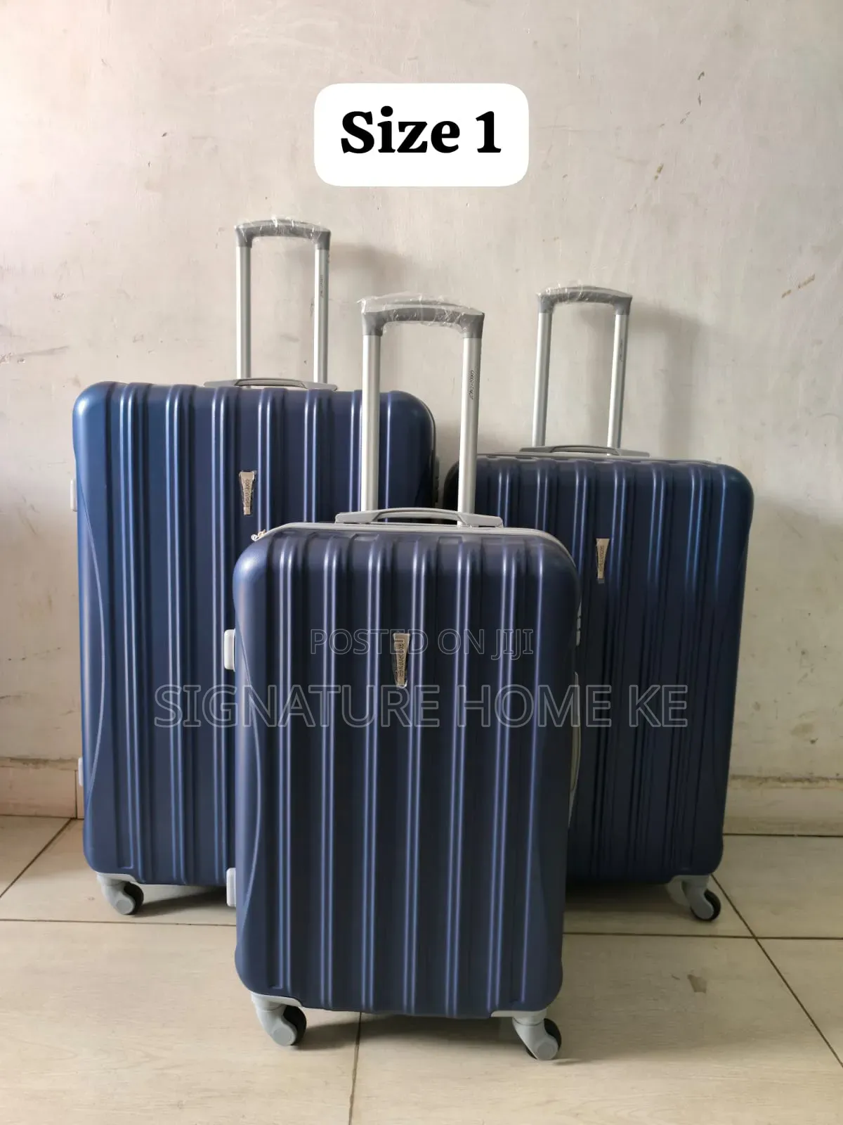 3 in 1 Luxurious Fibre Suitcase