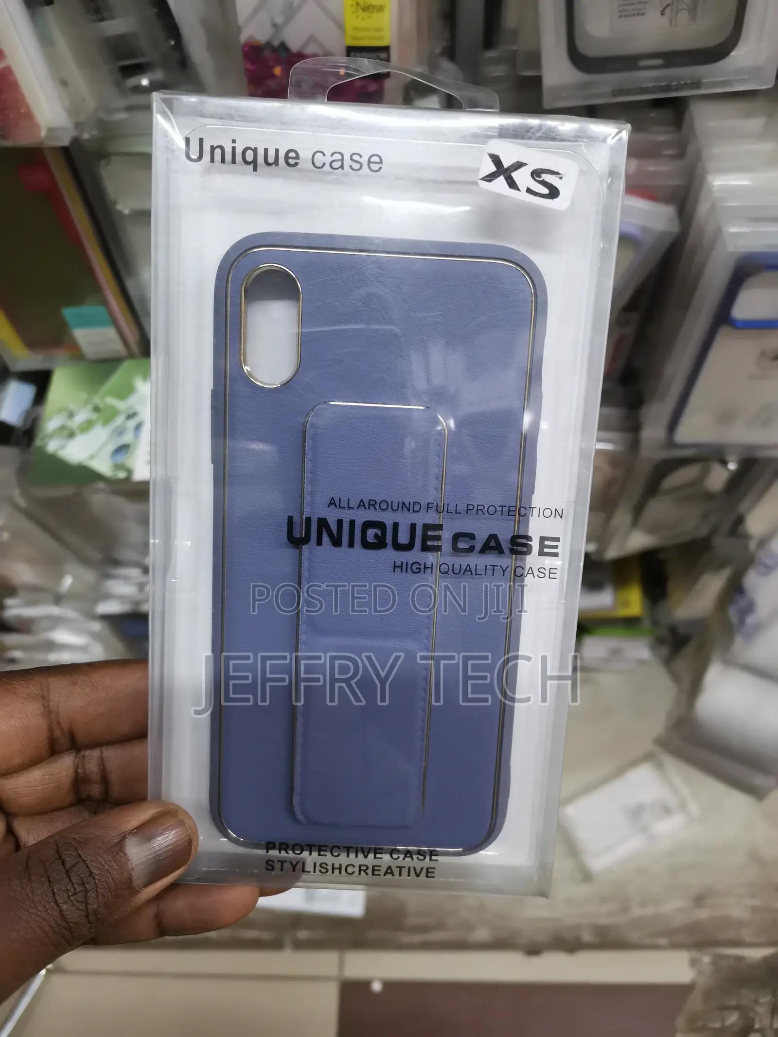 Purpleapple iPhone XS Case With Magnetic Stand Holder