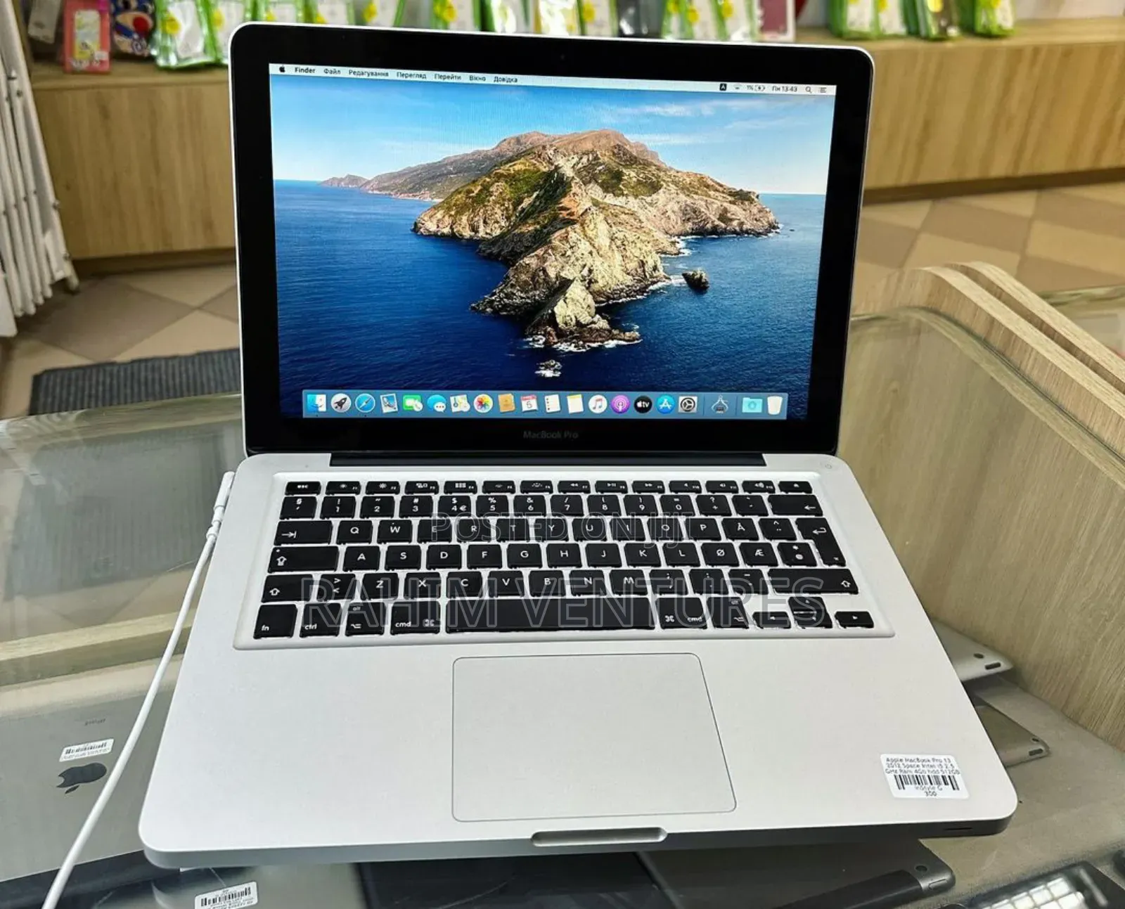 Laptop Apple MacBook Pro 8GB Intel Core i5 HDD 500GB