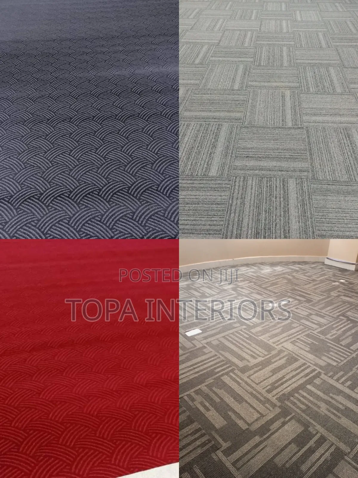 Luxury Tile Carpets and Wall to Wall Office Floor Carpets