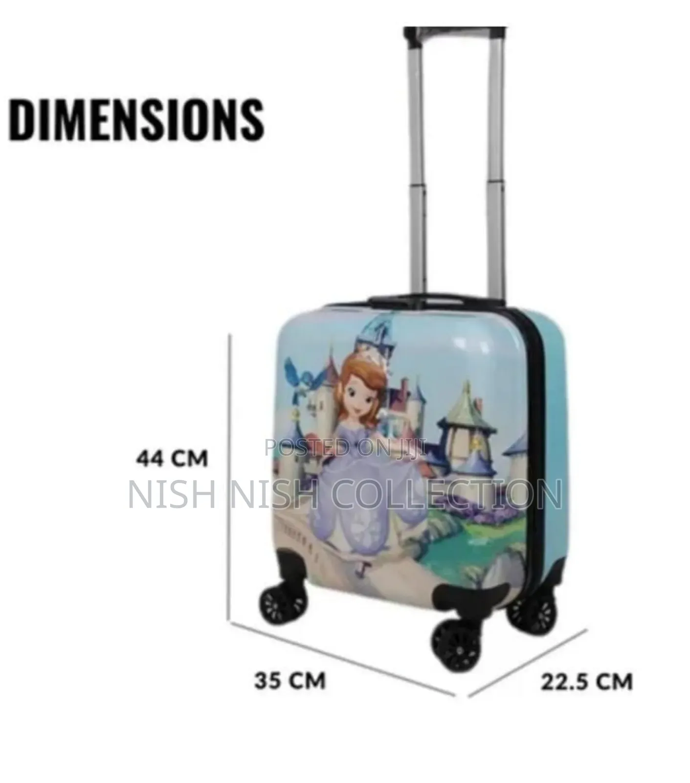 Cartoon Themed Kids Trolley Bags