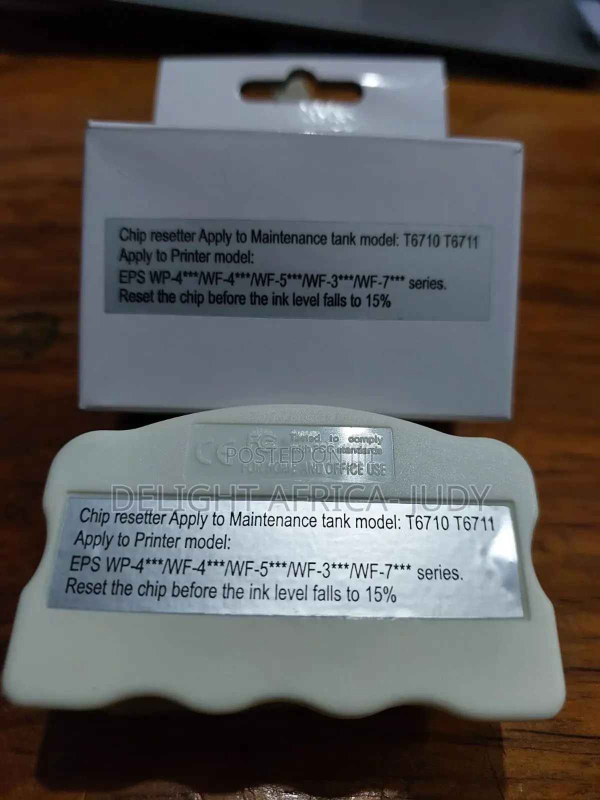 Maintenance Chip Resetter for Epson