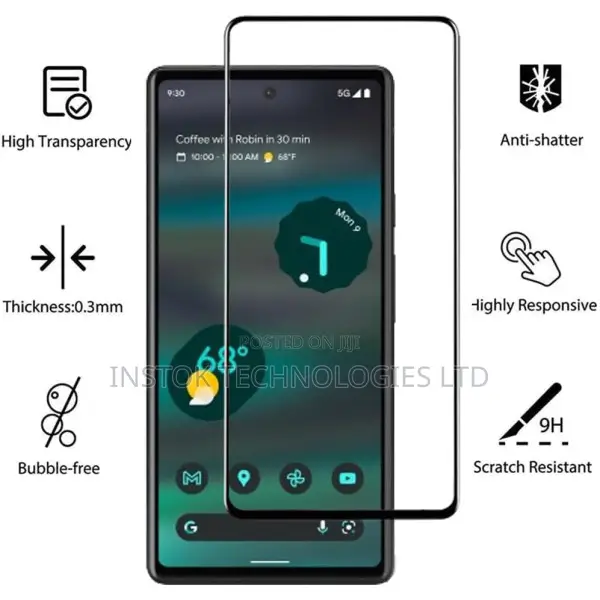 Google Pixel 8/8 Pro 3D Full Tempered Glass Screen Protector