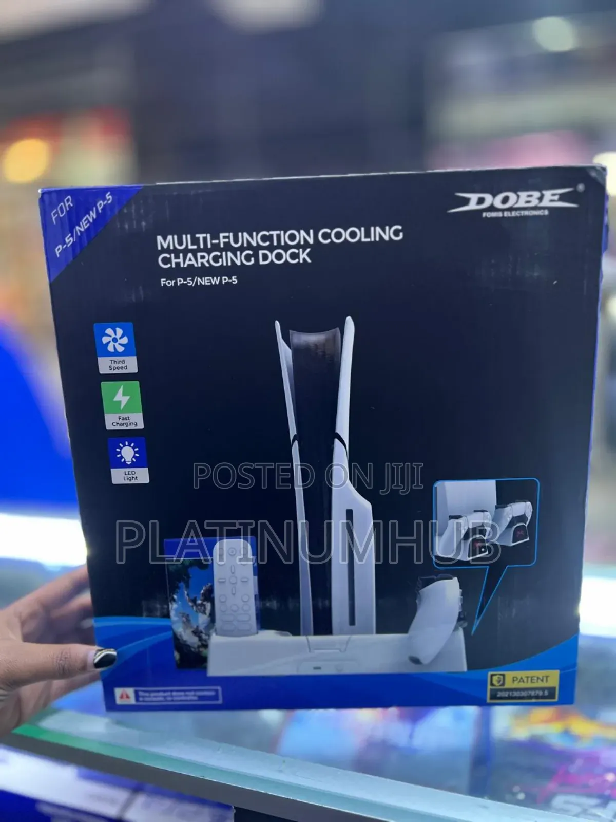 Multi-Functioning Cooling Charging Dock