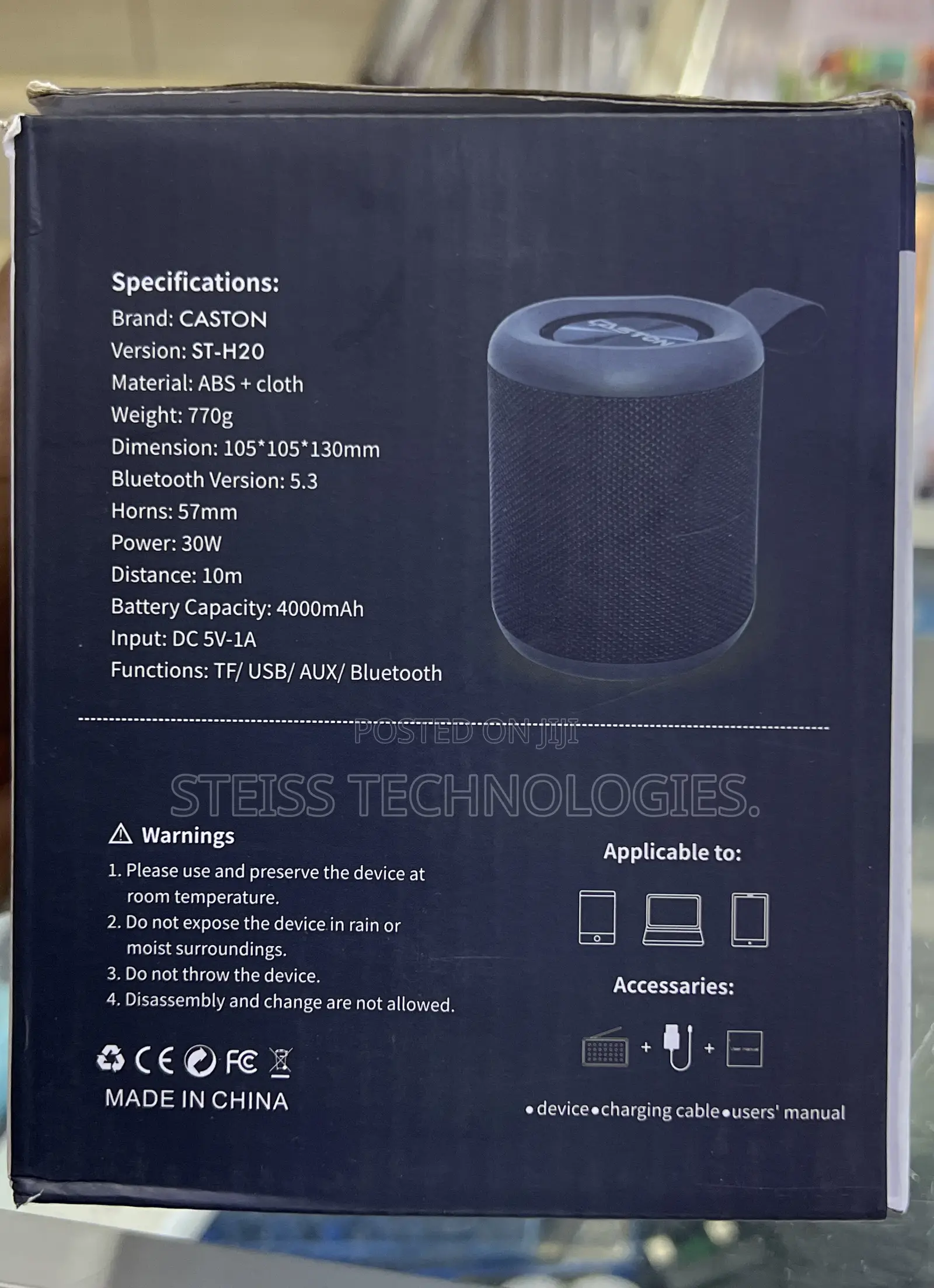 Caston Portable Bluetooth Speakers.