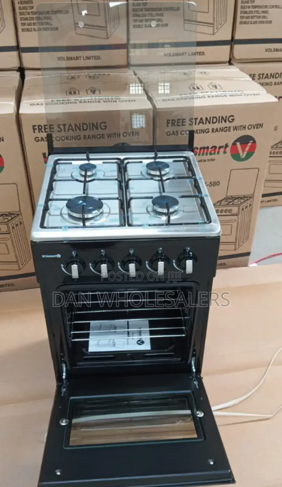 Volsmart 50×50 Full Gas Standing Cooker