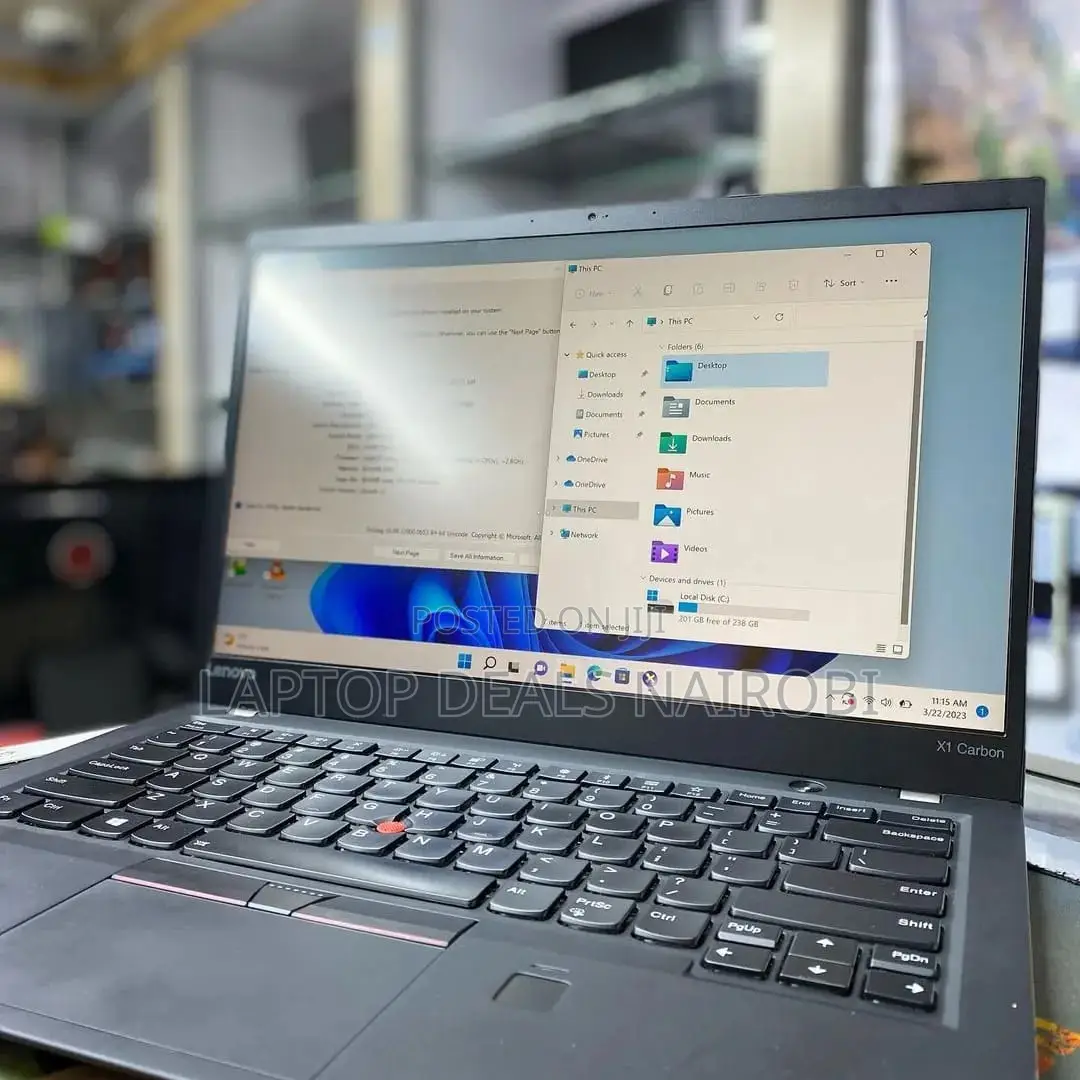 Laptop Lenovo ThinkPad X1 Carbon 16GB Intel Core I7 SSD 256GB